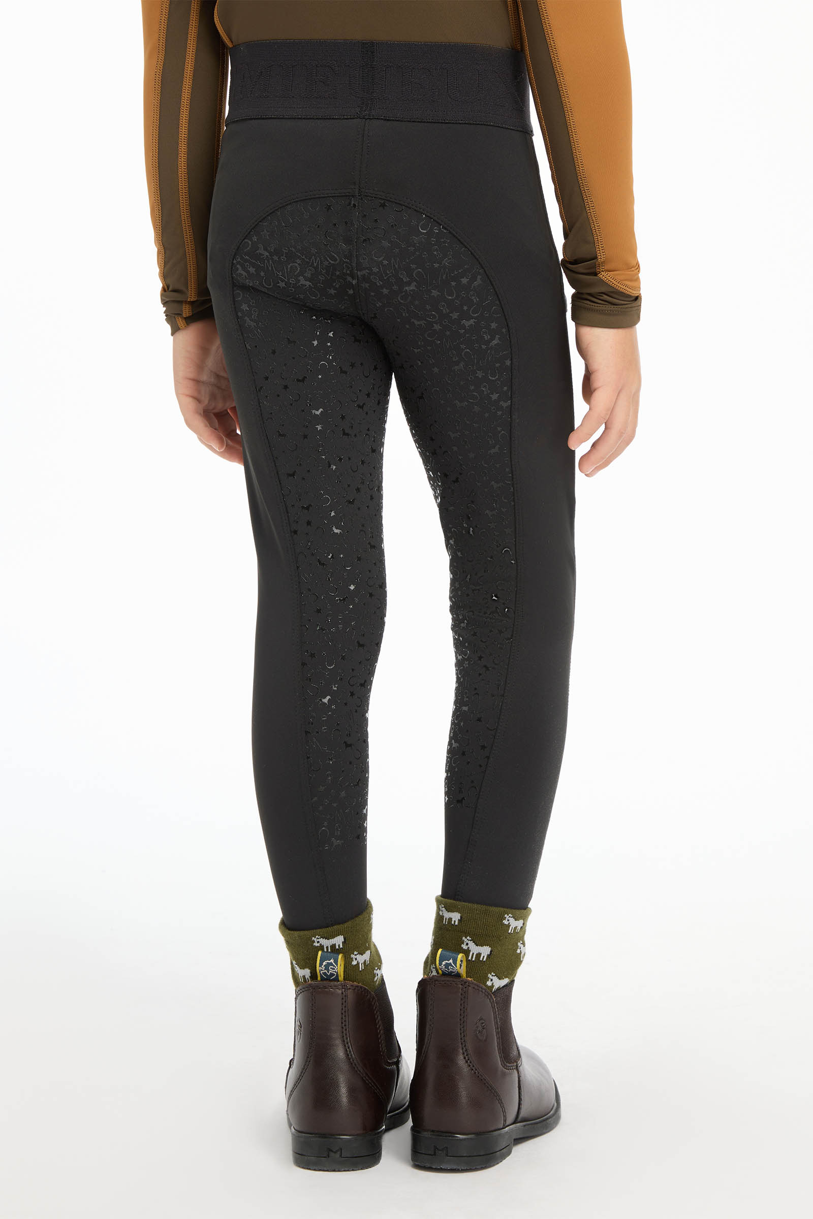 Black LeMieux Mini Kinder Pull On Reithose