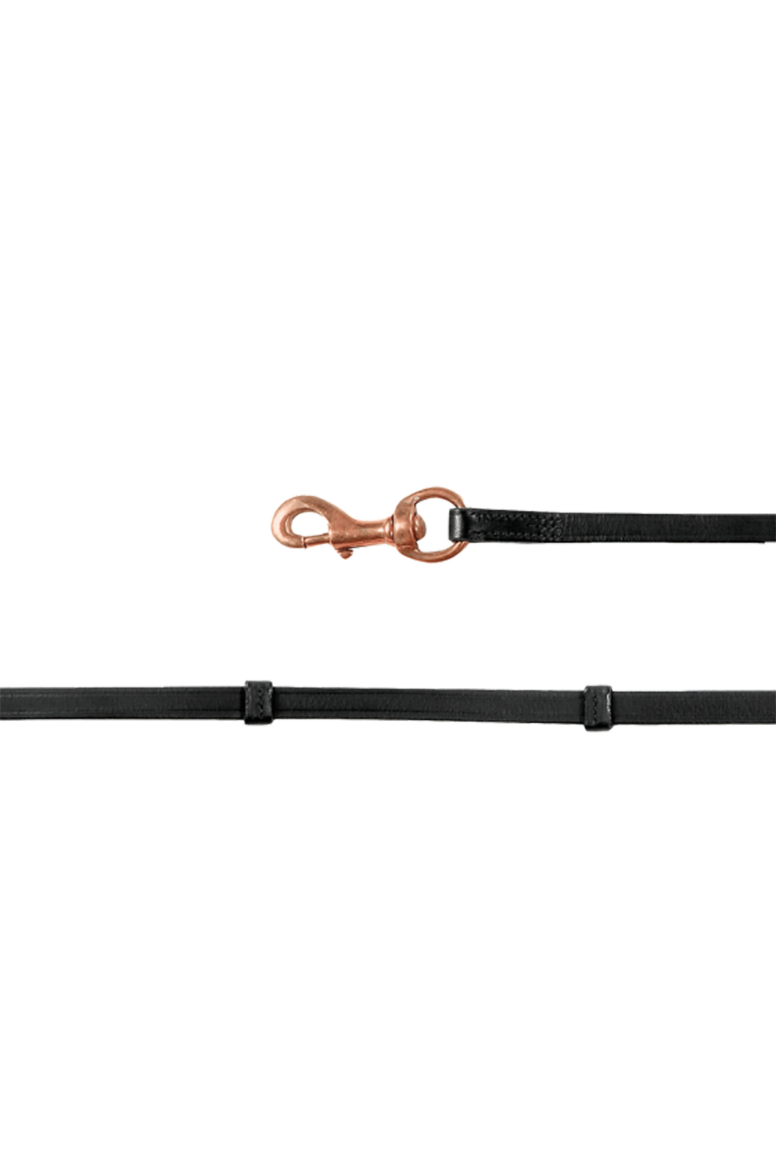 Black/Rose Gold Waldhausen Islandzügel mit Karabiner