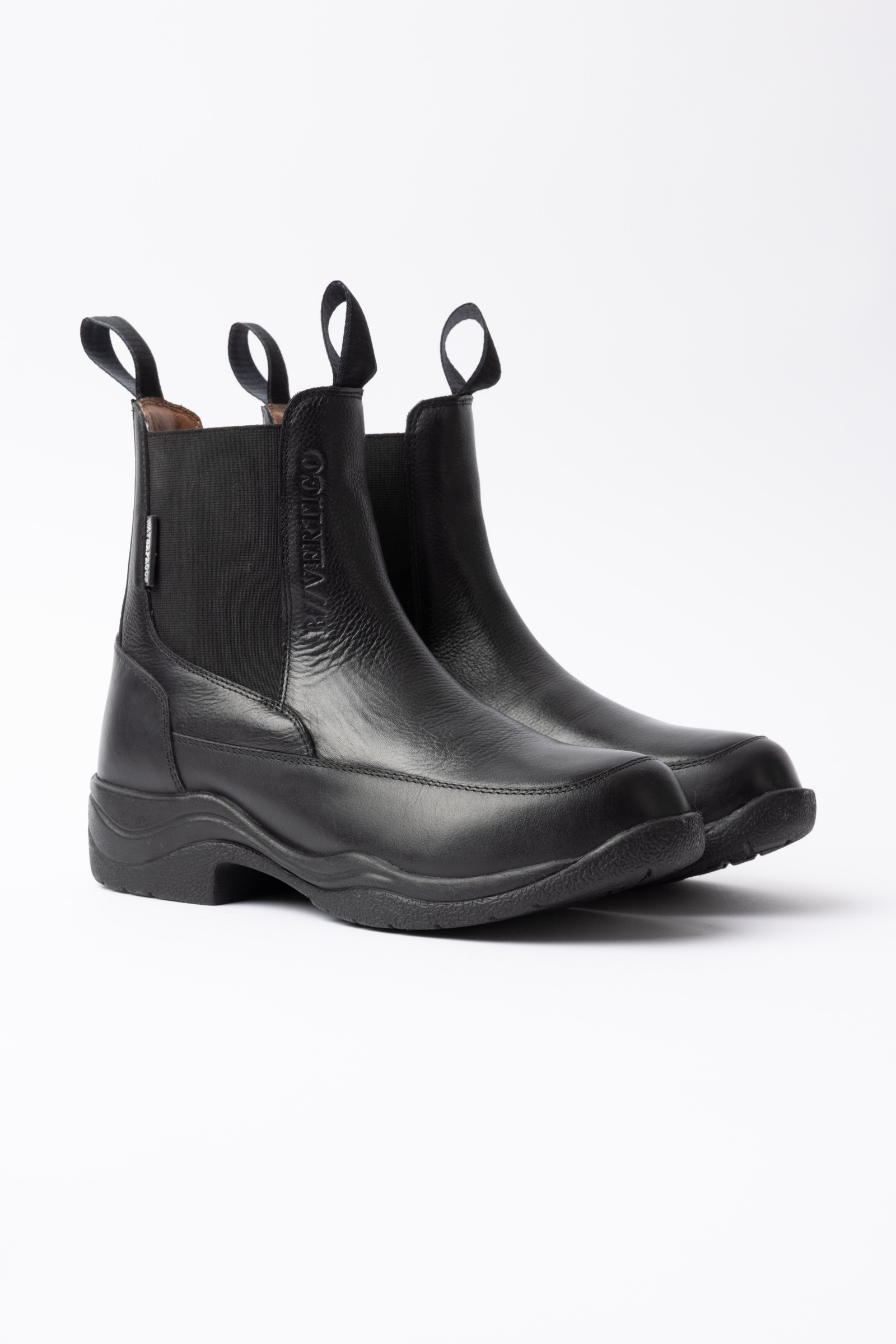 B Vertigo Chantilly wasserdichte Leder Jodhpur-Stiefeletten