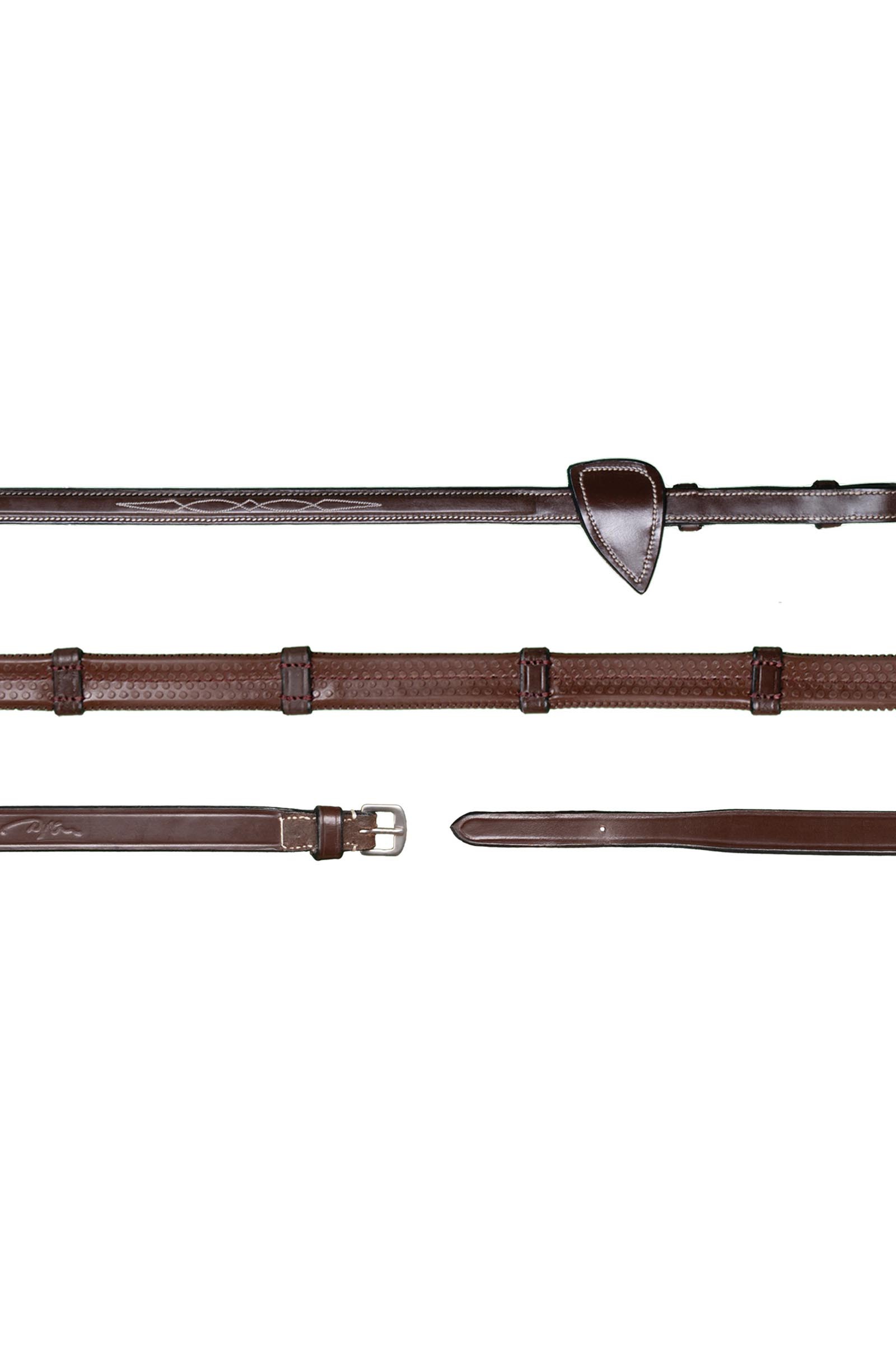 Dy'on US-Collection Gummiz&uuml;gel 13 mm mit 7 Lederstoppern  