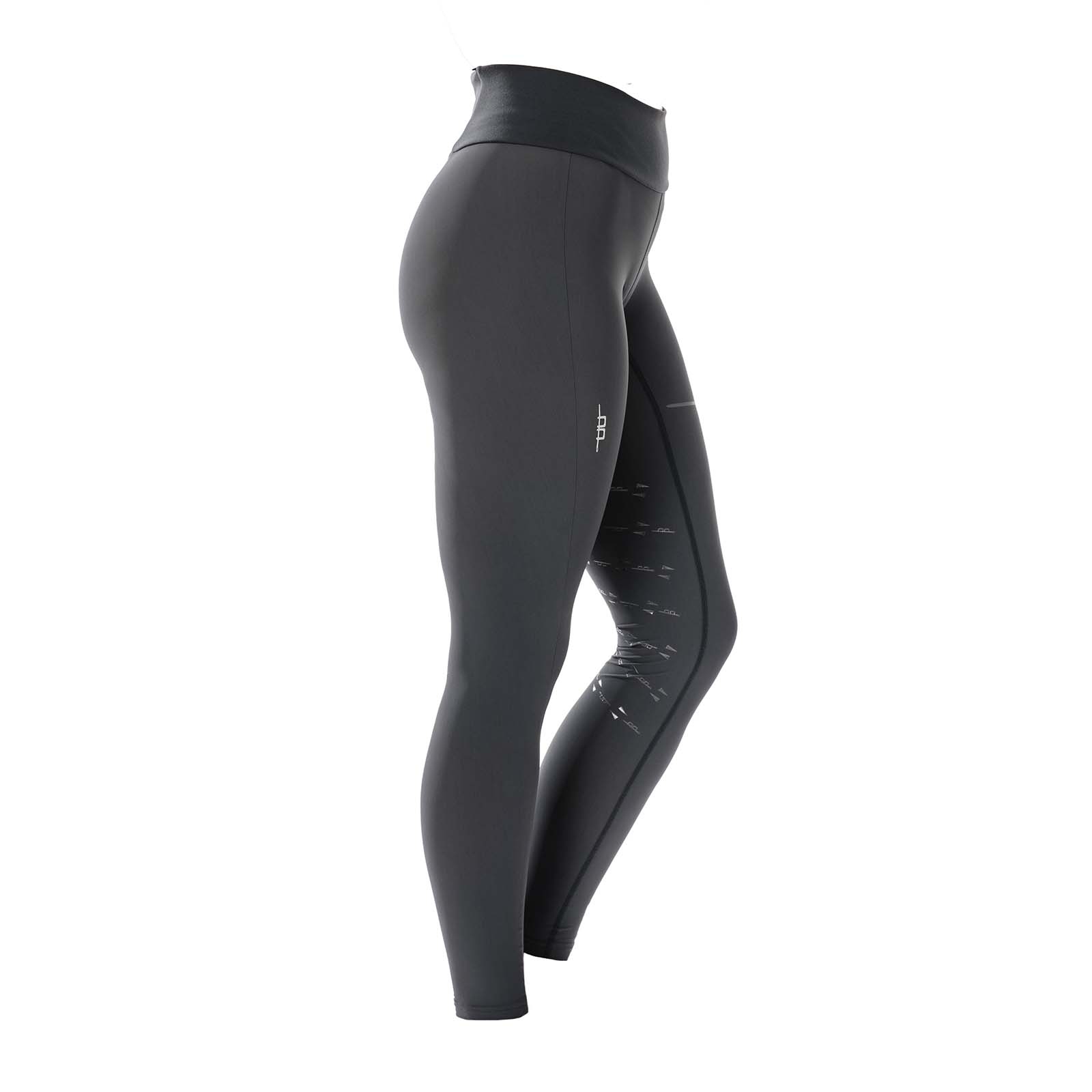AA Platinum Damen Reitleggings mit Kniebesatz
