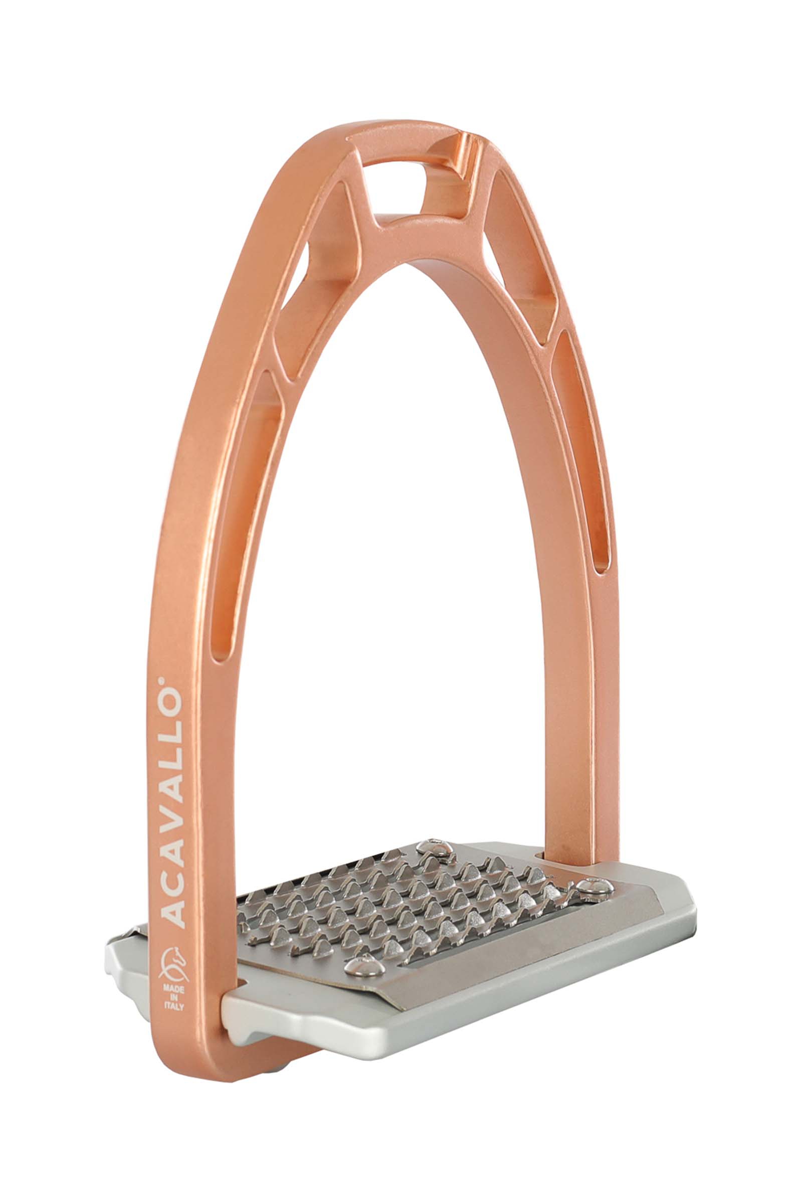 Rose Gold Acavallo Arco Evolution Alupro Aluminium Steigbügel