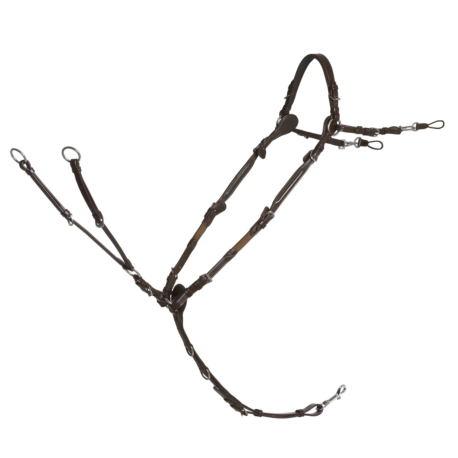 Espresso/Silver Schockem&ouml;hle Sports Sevilla Select Vorderzeug