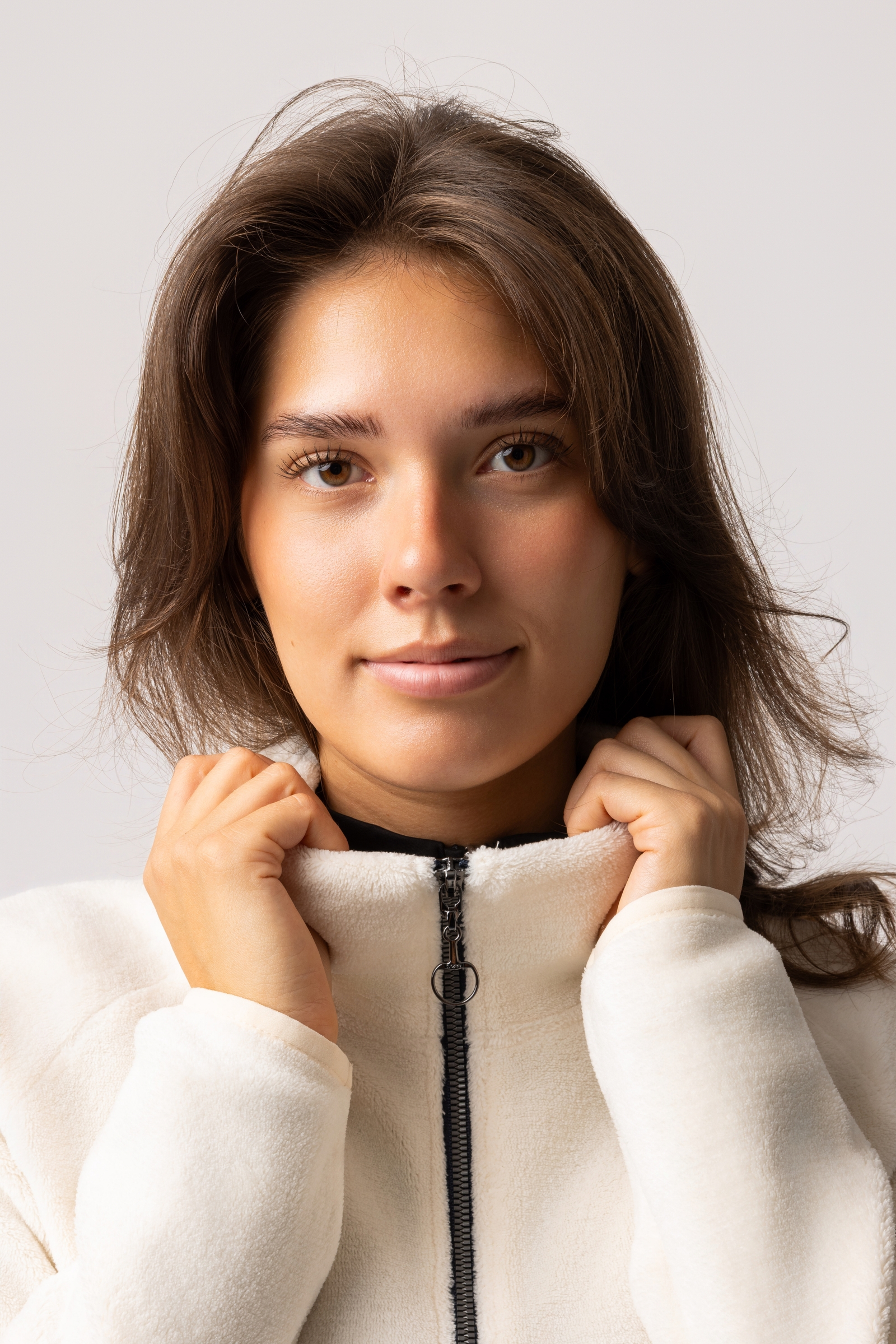 Horze Frieda Damen Anorak Fleece Sweater