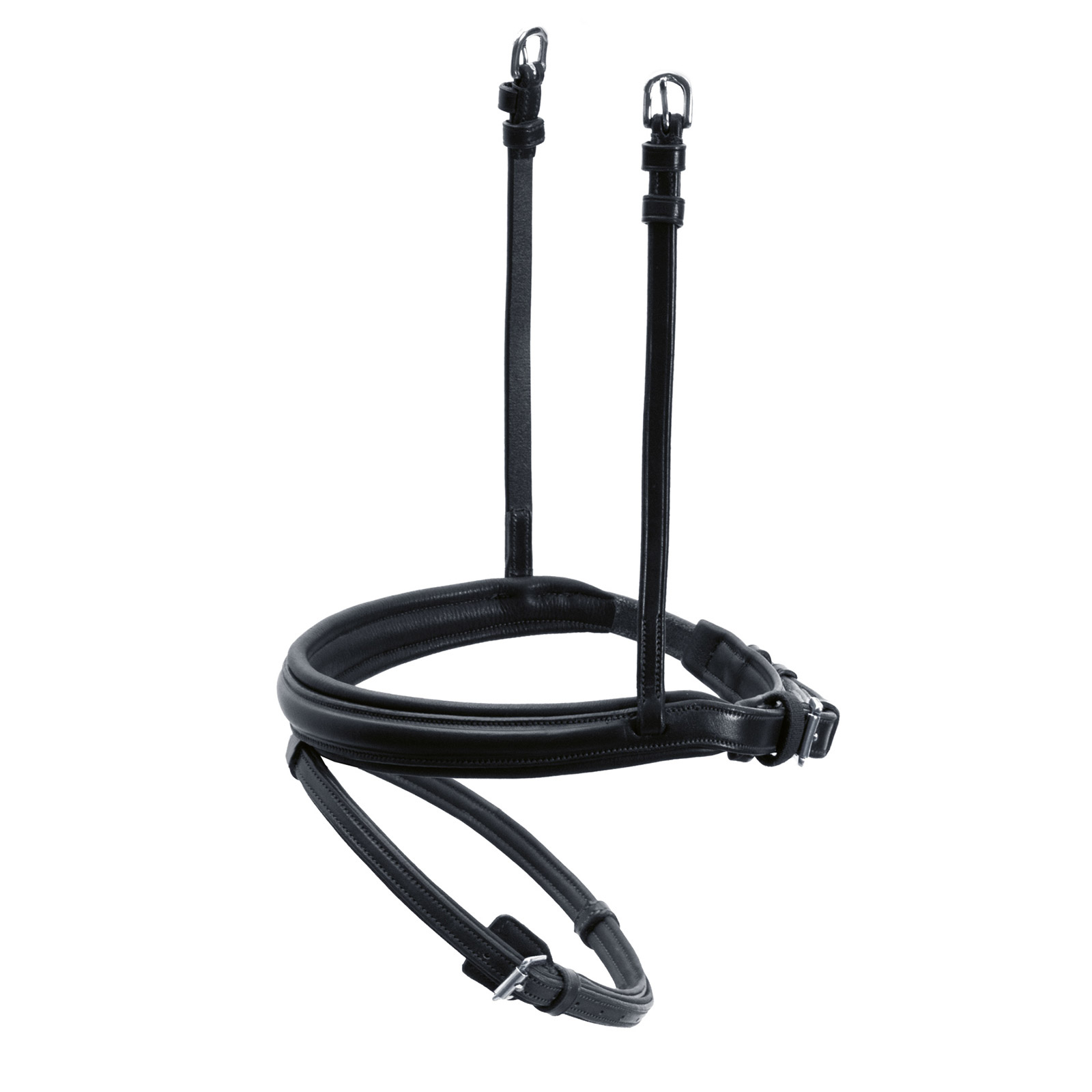 Black/Silver Schockemöhle Sports Nasenriemen Rome Select