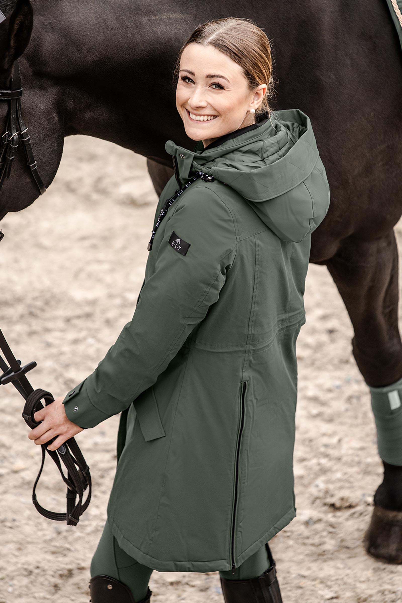 ELT Ontario Damen Winter Reitparka