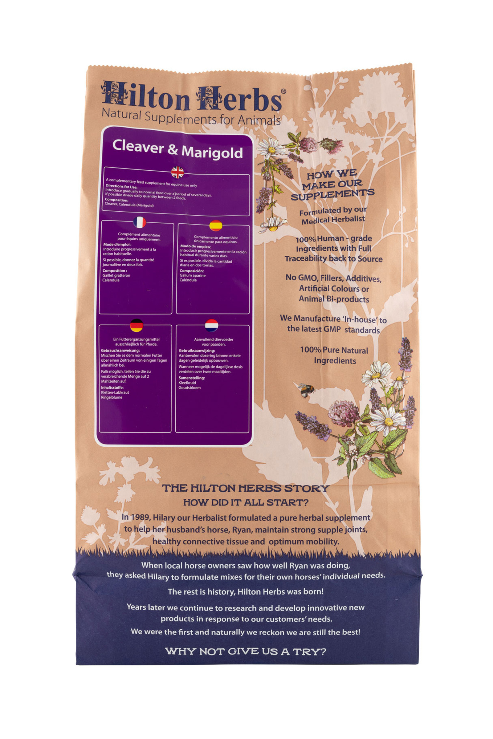 Hilton Herbs Cleaver & Marigold, 1kg Beutel