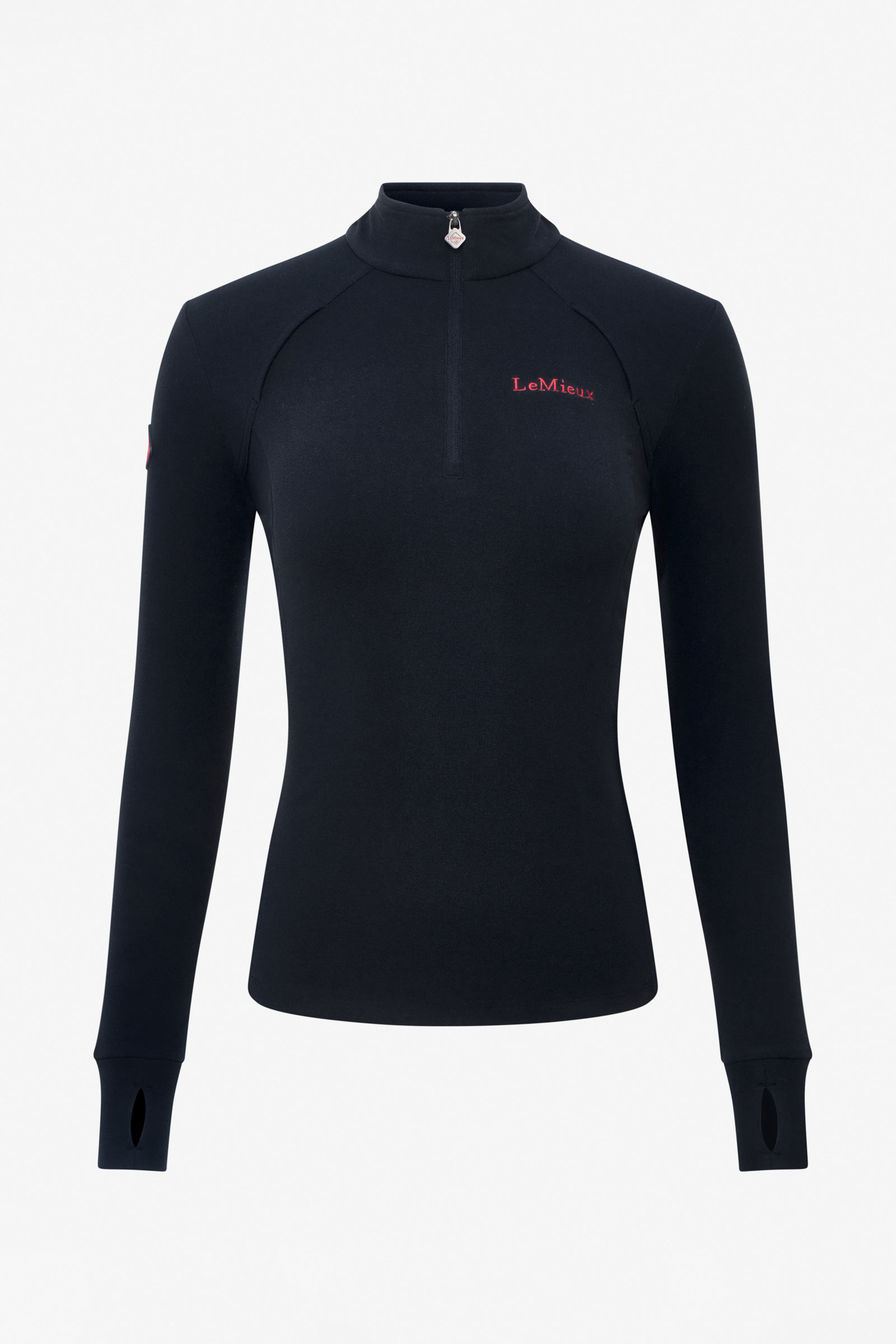 Navy LeMieux Frances Damen-Fleece mit Viertelrei&szlig;verschluss