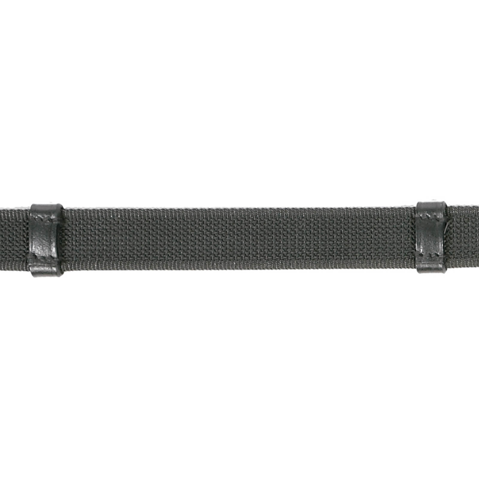 Kavalkade Gummierte Zügel mit Zaumhaken