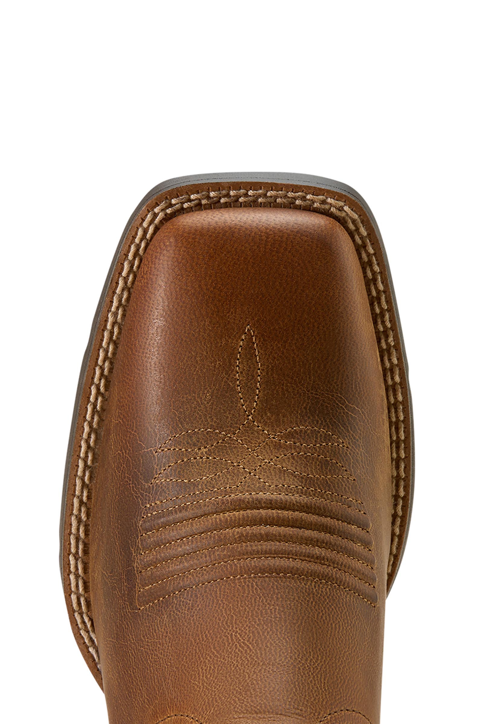 Ariat Damen Round Up Holly Westernstiefel mit breiten Square Toe  