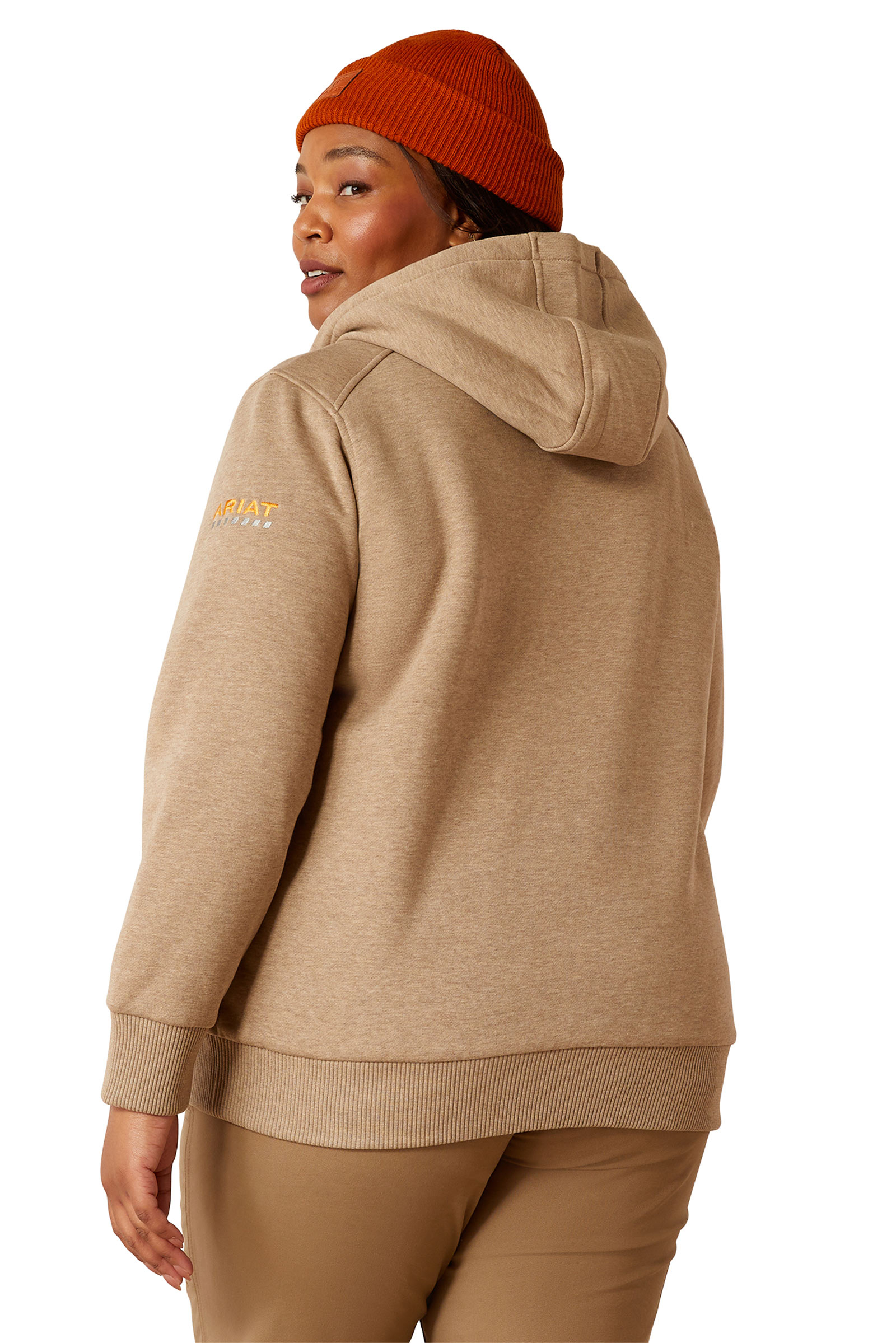 Ariat Rebar All-Weather Sherpa Damen Hoodie mit Rei&szlig;verschluss