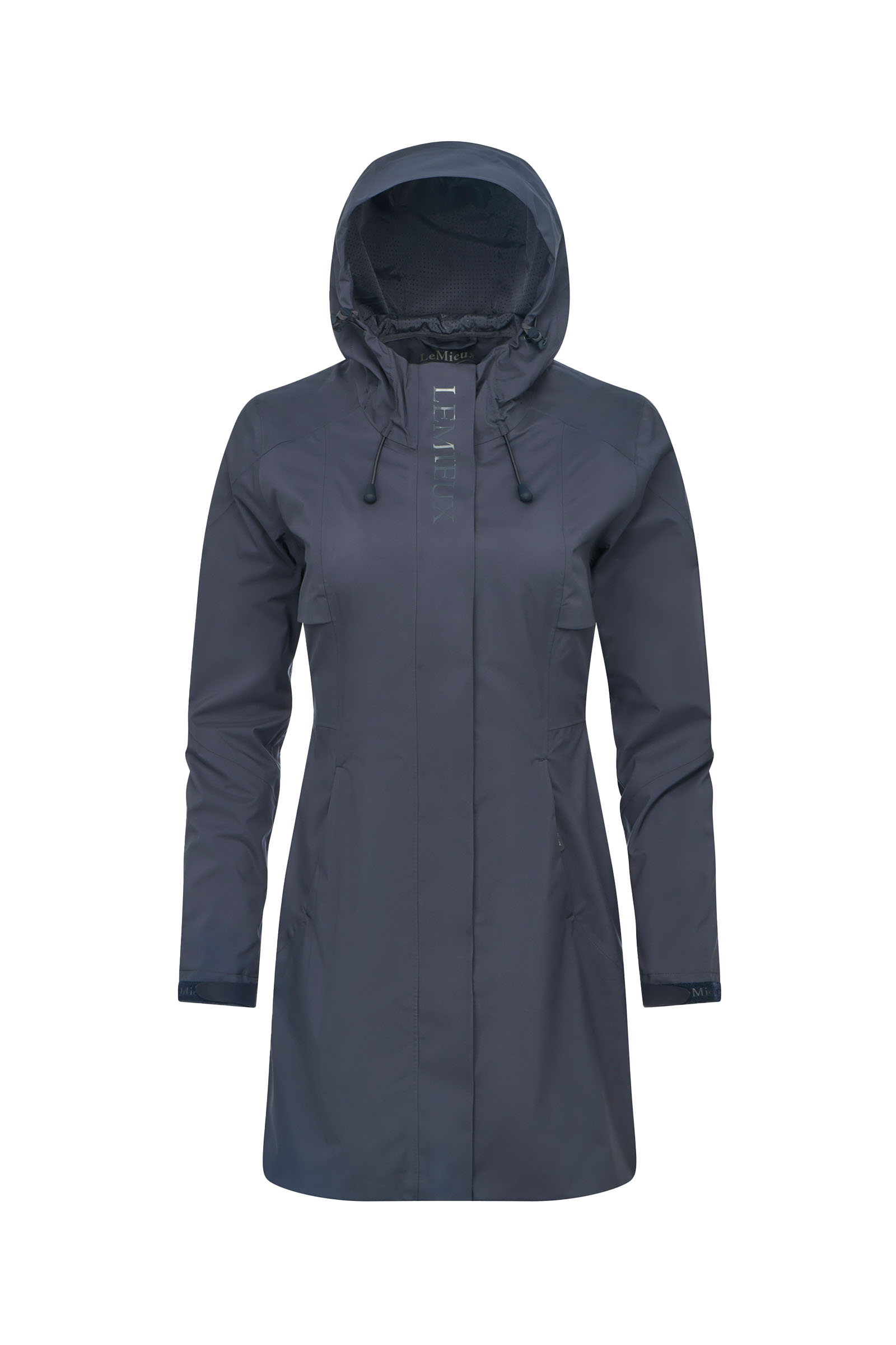 Dusk Blue LeMieux Damen Lange Regenjacke Grace