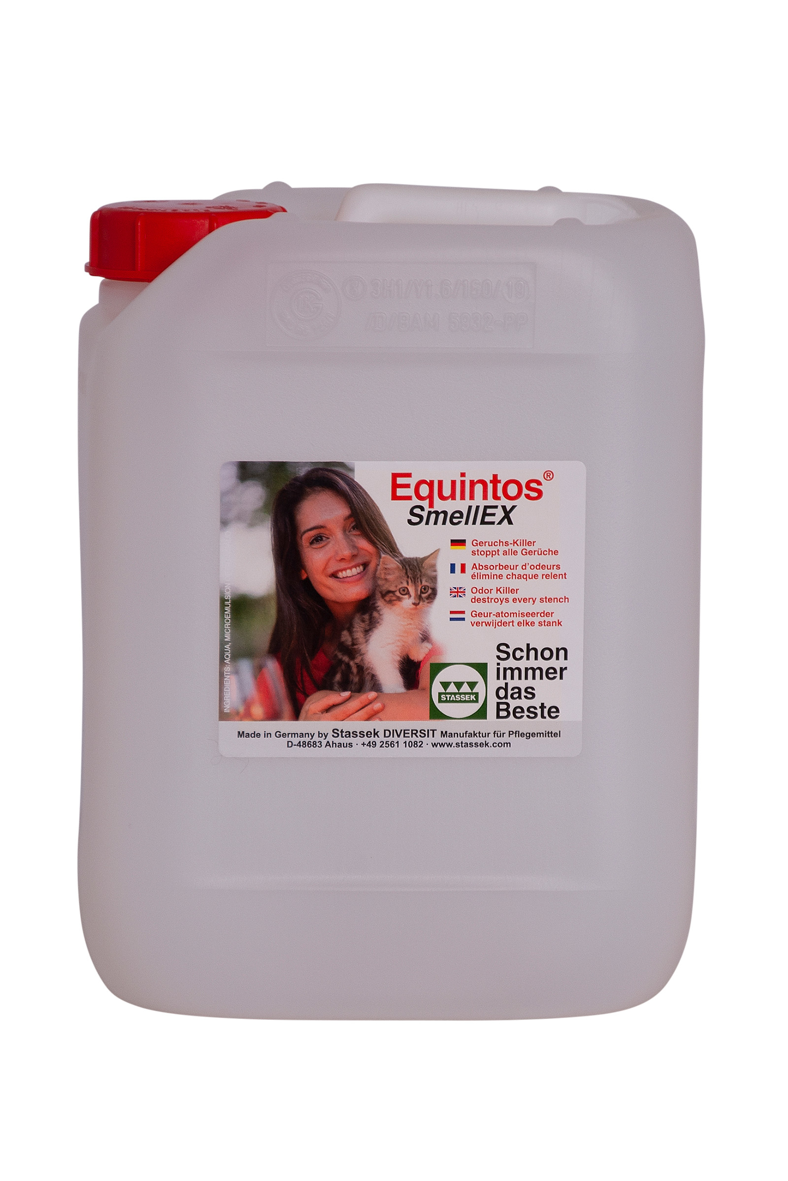 Stassek Equintos SmellEX Geruchsvernichter, 5 Liter