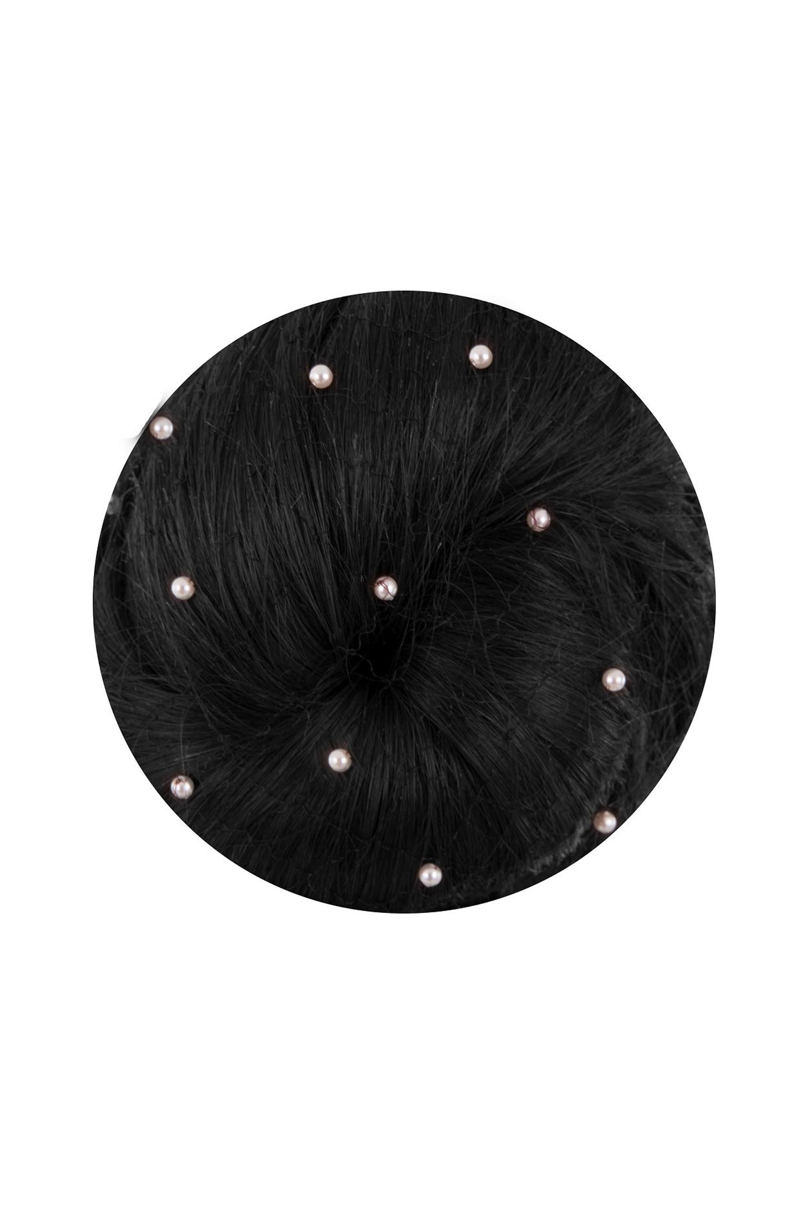Black BR Dutt Haarnetz (2er Set)