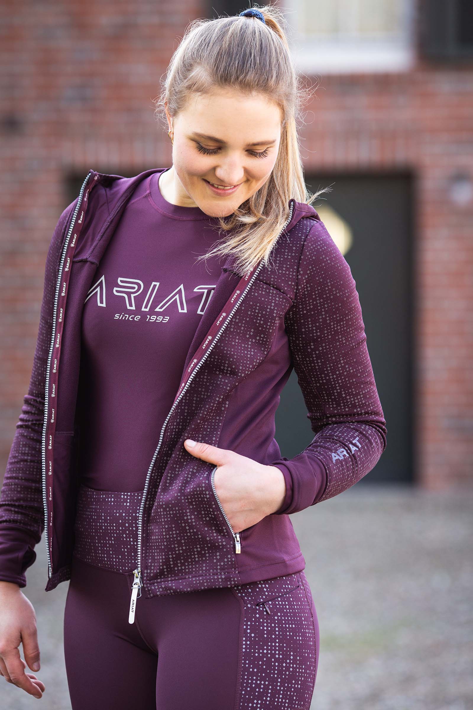 Ariat Eos Lumina Damen Reitleggings mit Vollbesatz