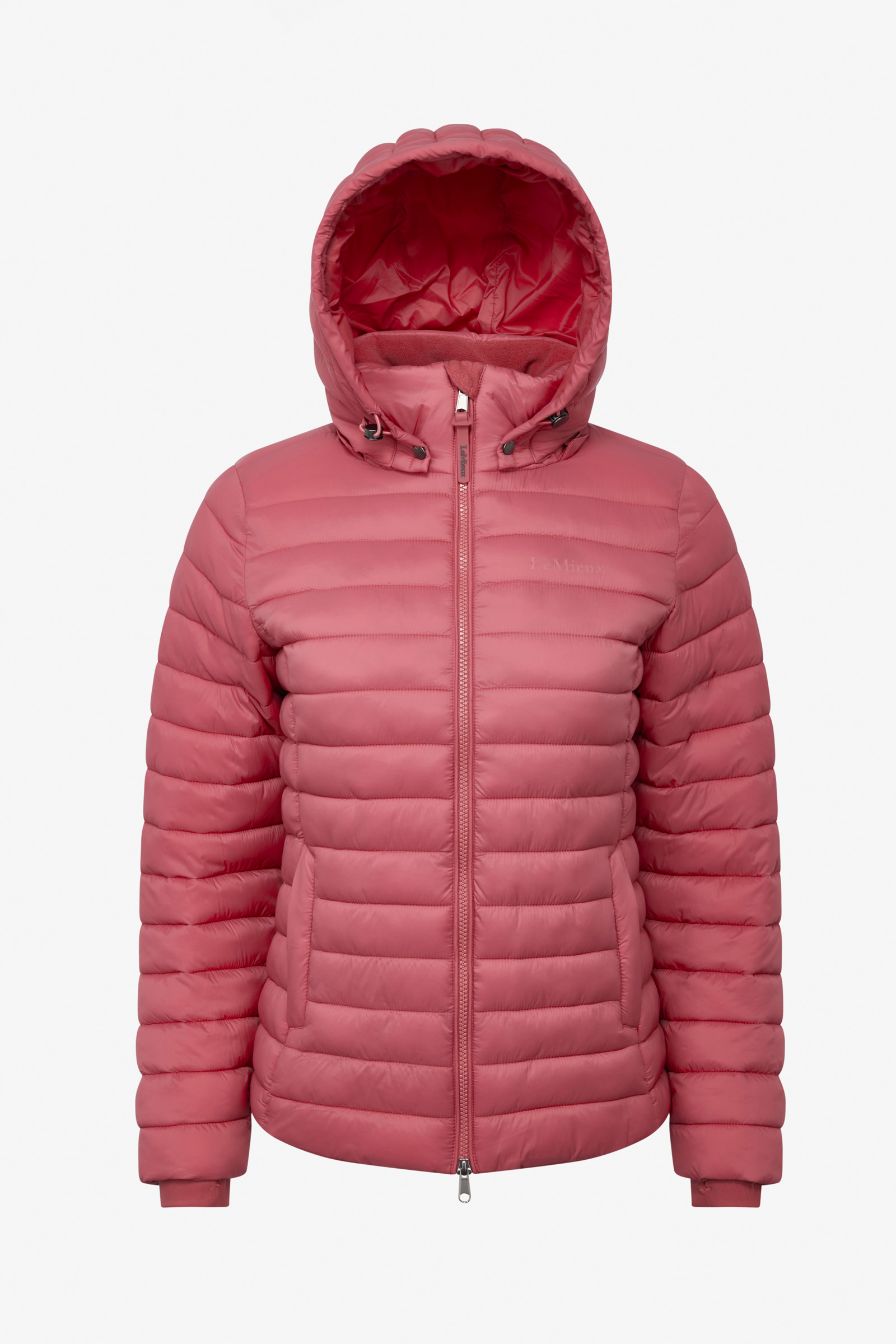Cranberry LeMieux Rose Damen-Steppjacke mit Kapuze