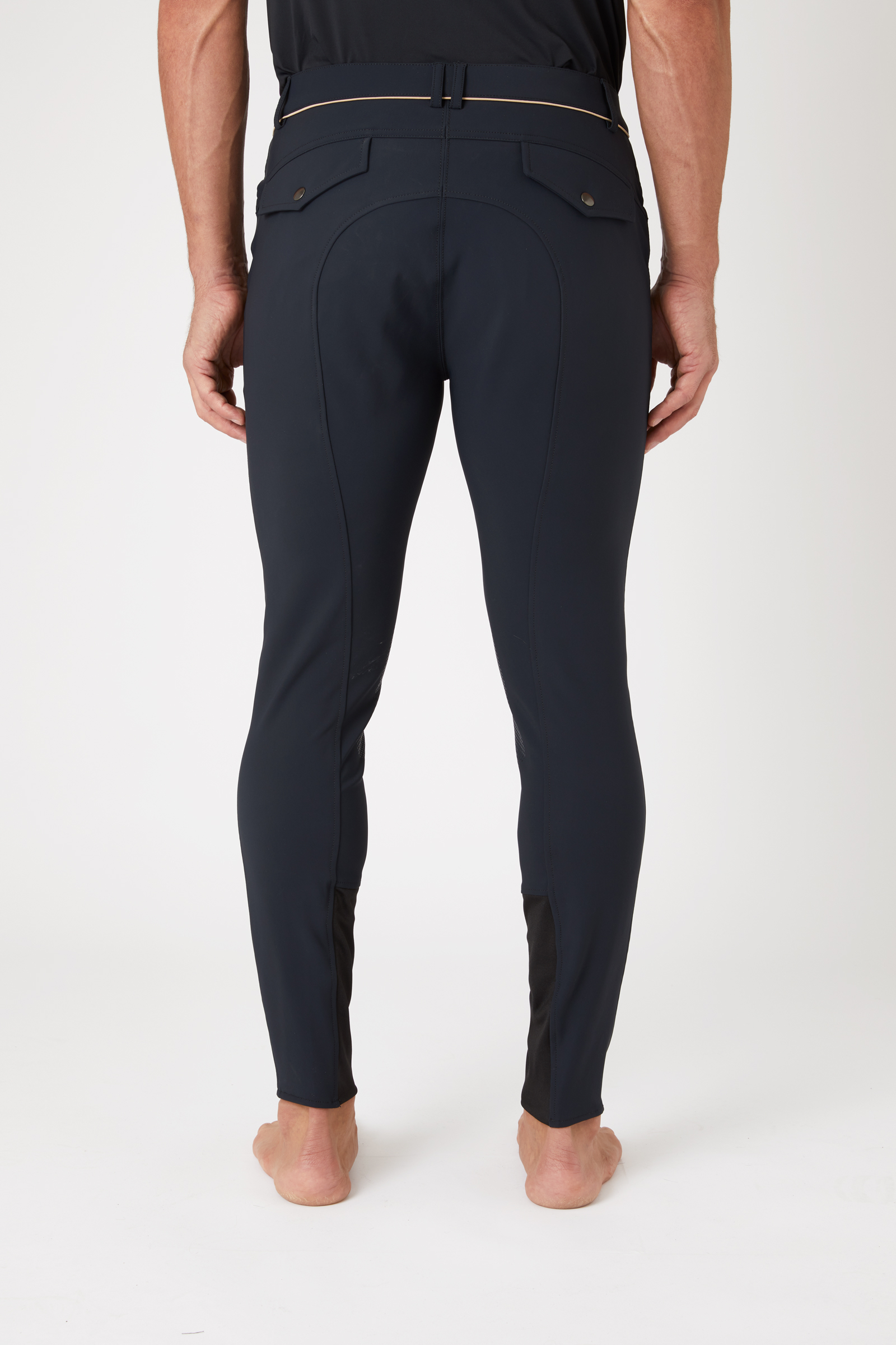 B Vertigo Damien Herrenreithose mit Kniebesatz