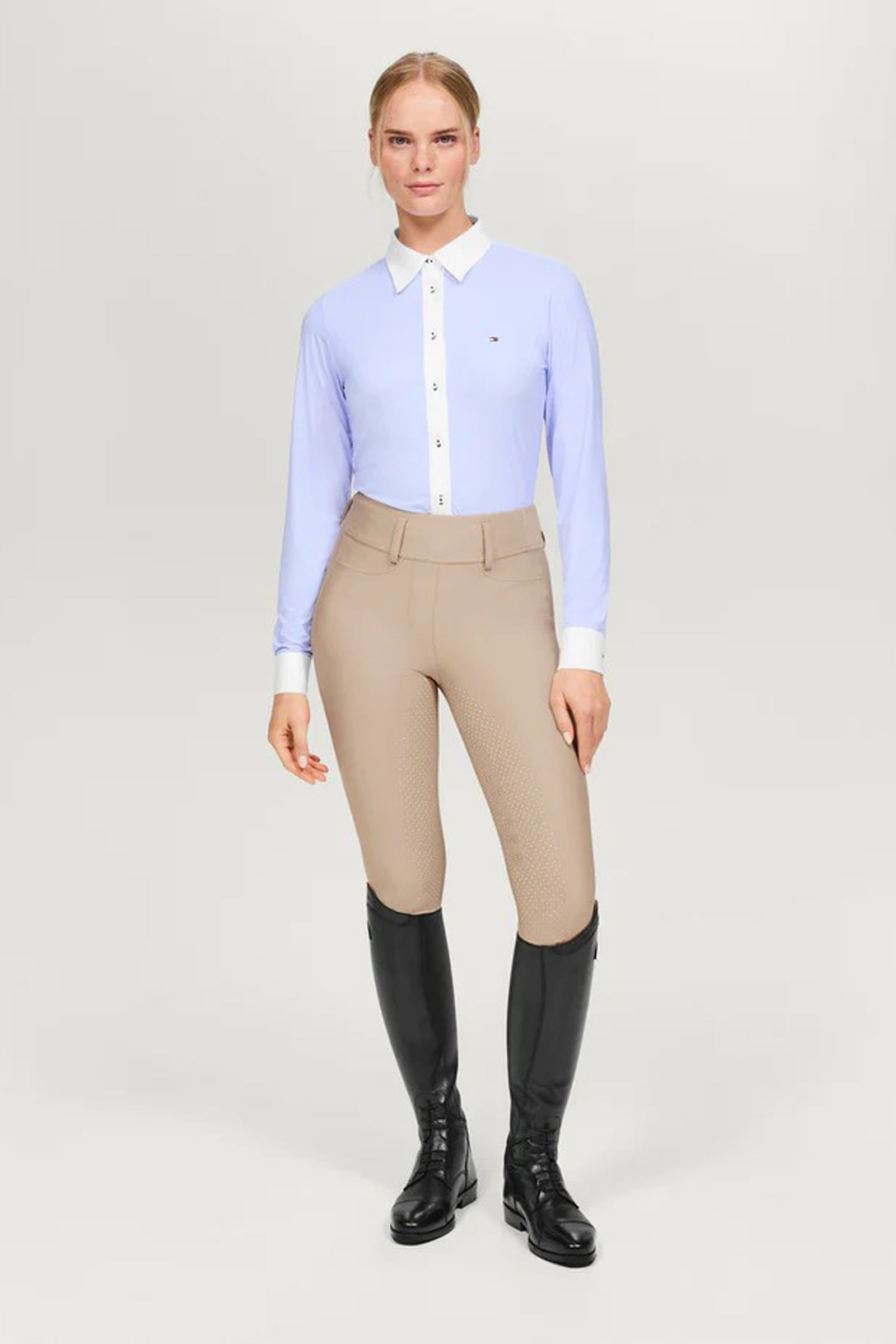 Tommy Hilfiger Essex Damen Stretch-Oxford-Hemd