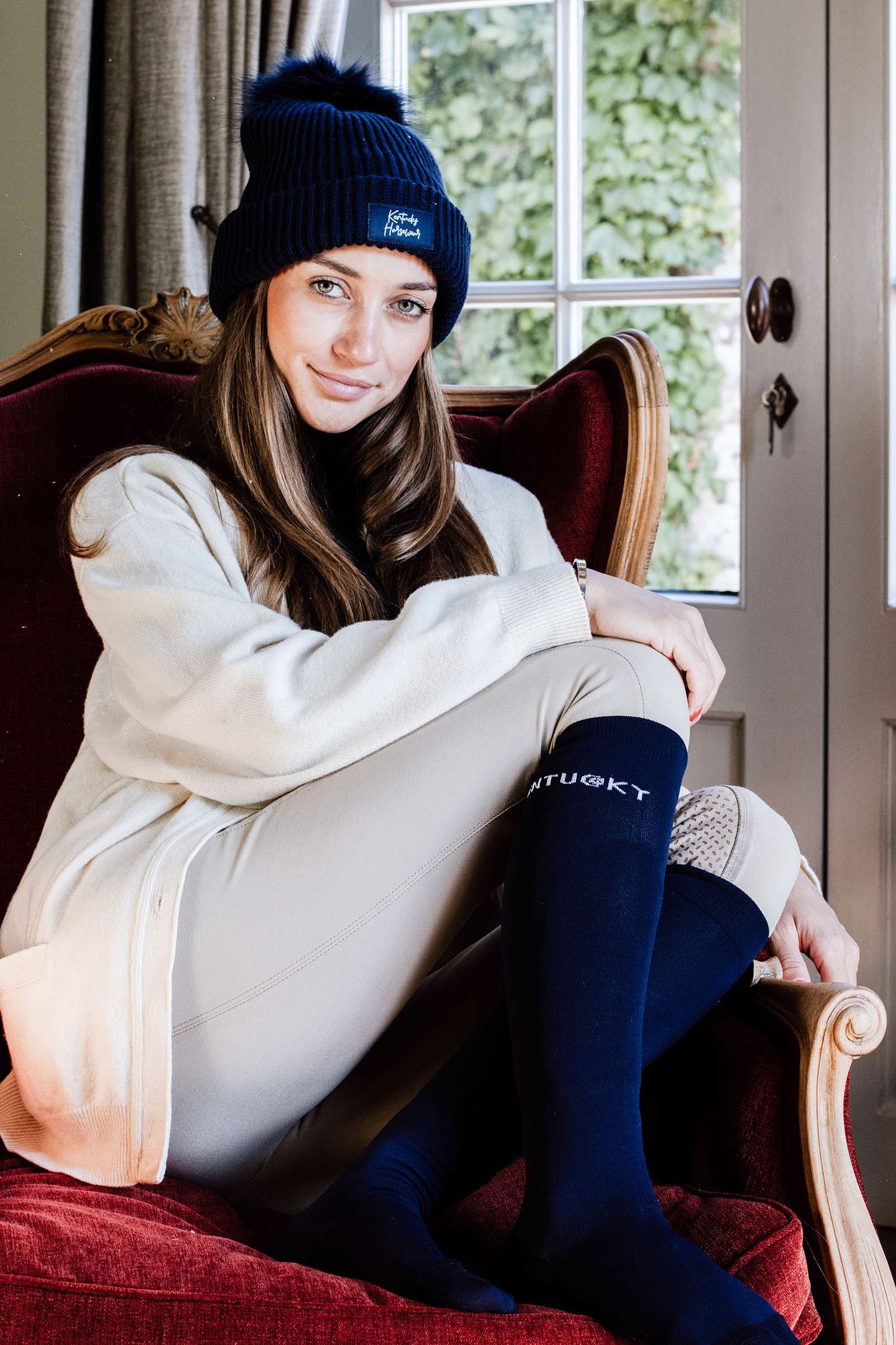 DB/AB Kentucky Horsewear Bommelmütze