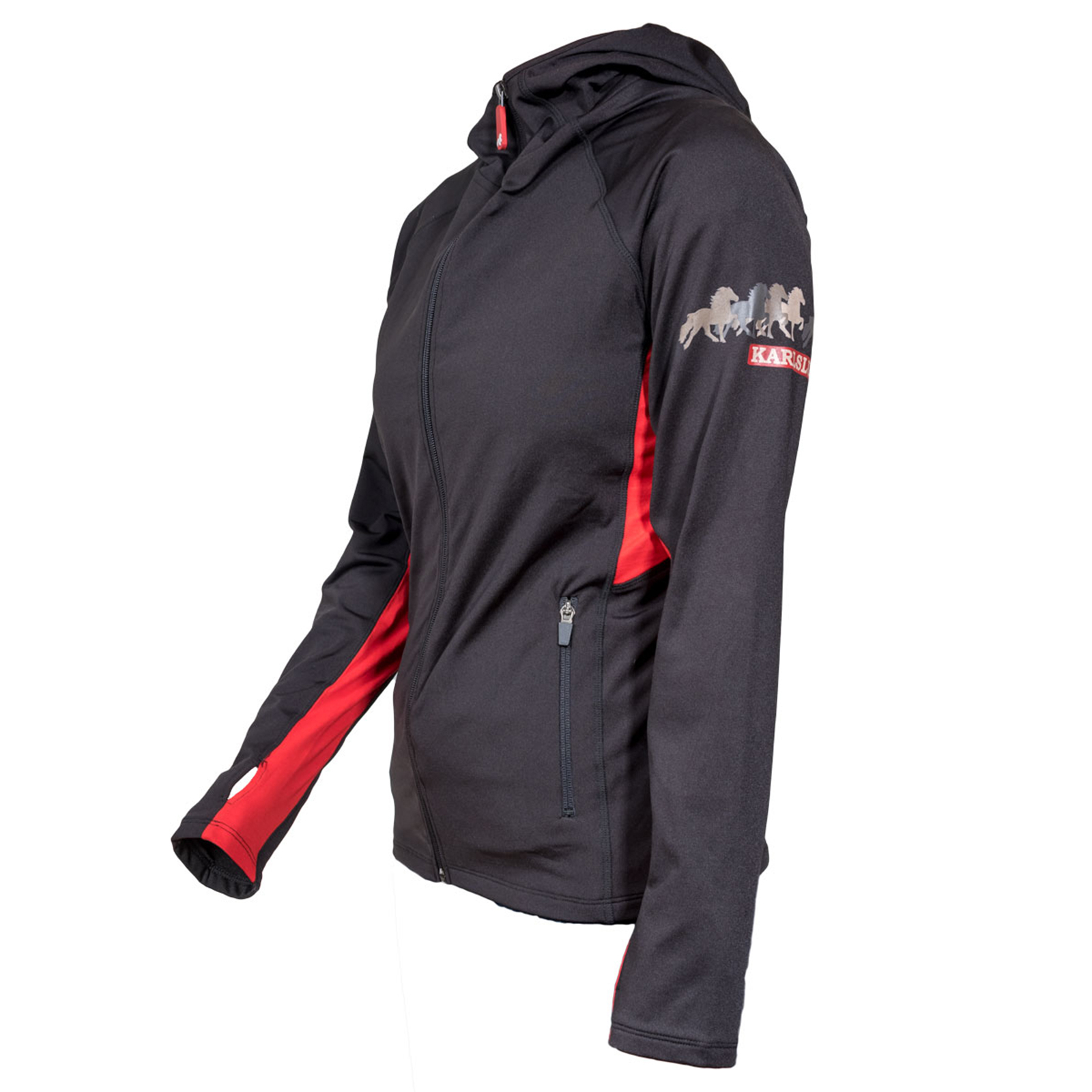 Karlslund Kylja Zip Hoodie mit Kapuze