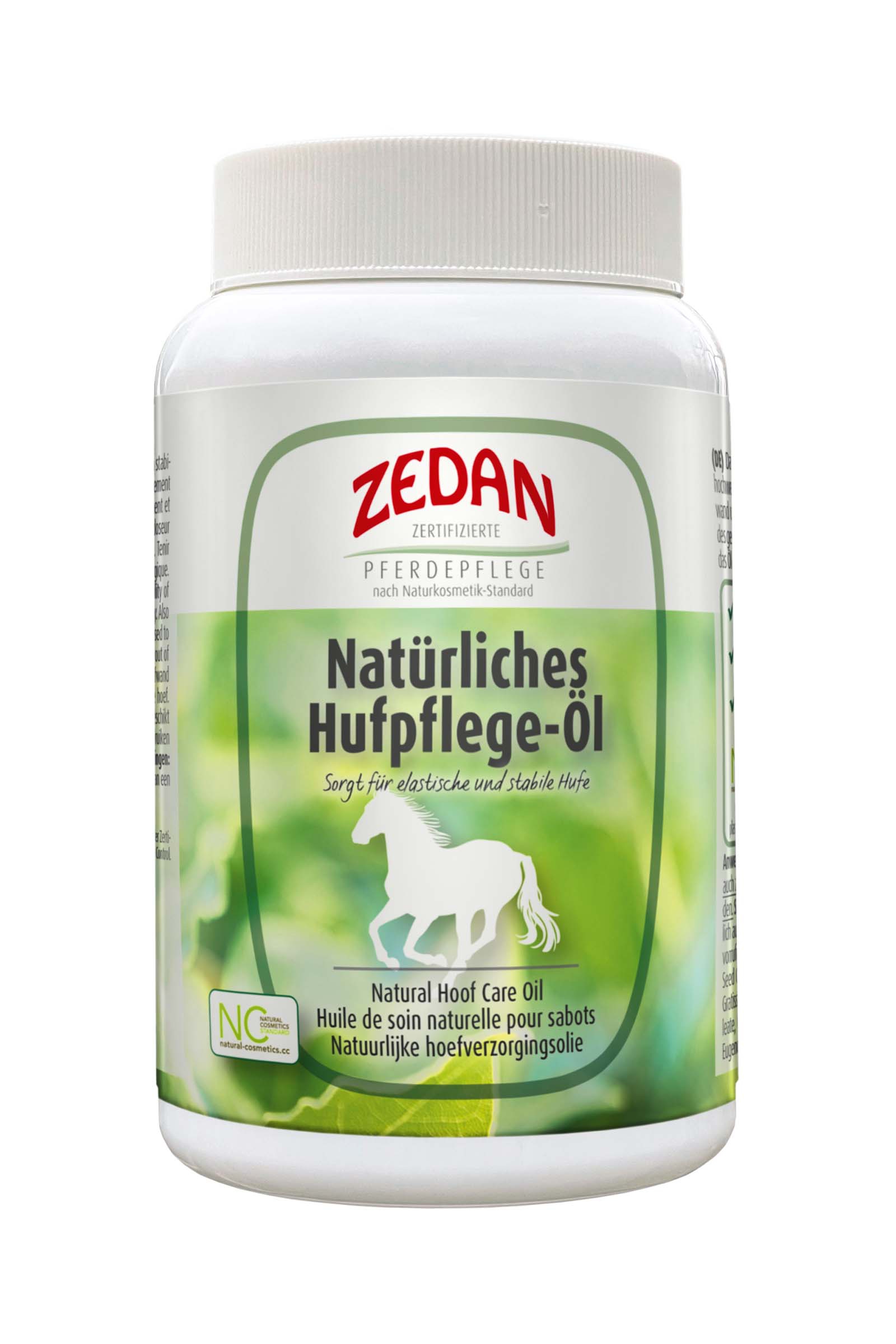 Zedan Natürliches Hufpflege-Öl, 500ml