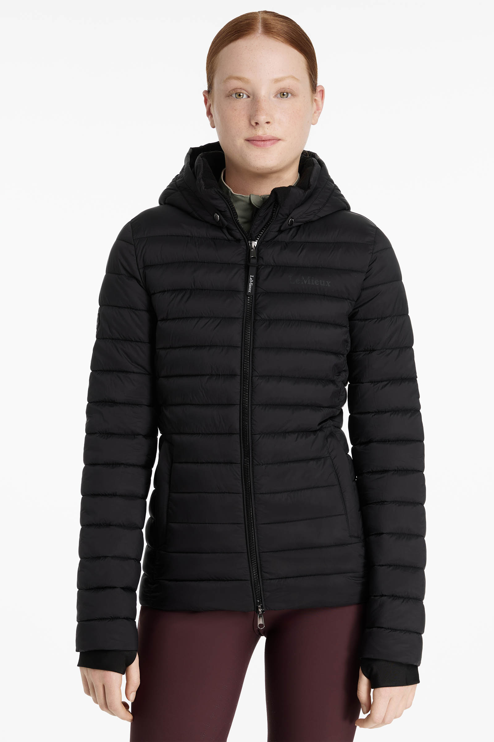Black LeMieux Young Rider Ruby Kinder-Steppjacke