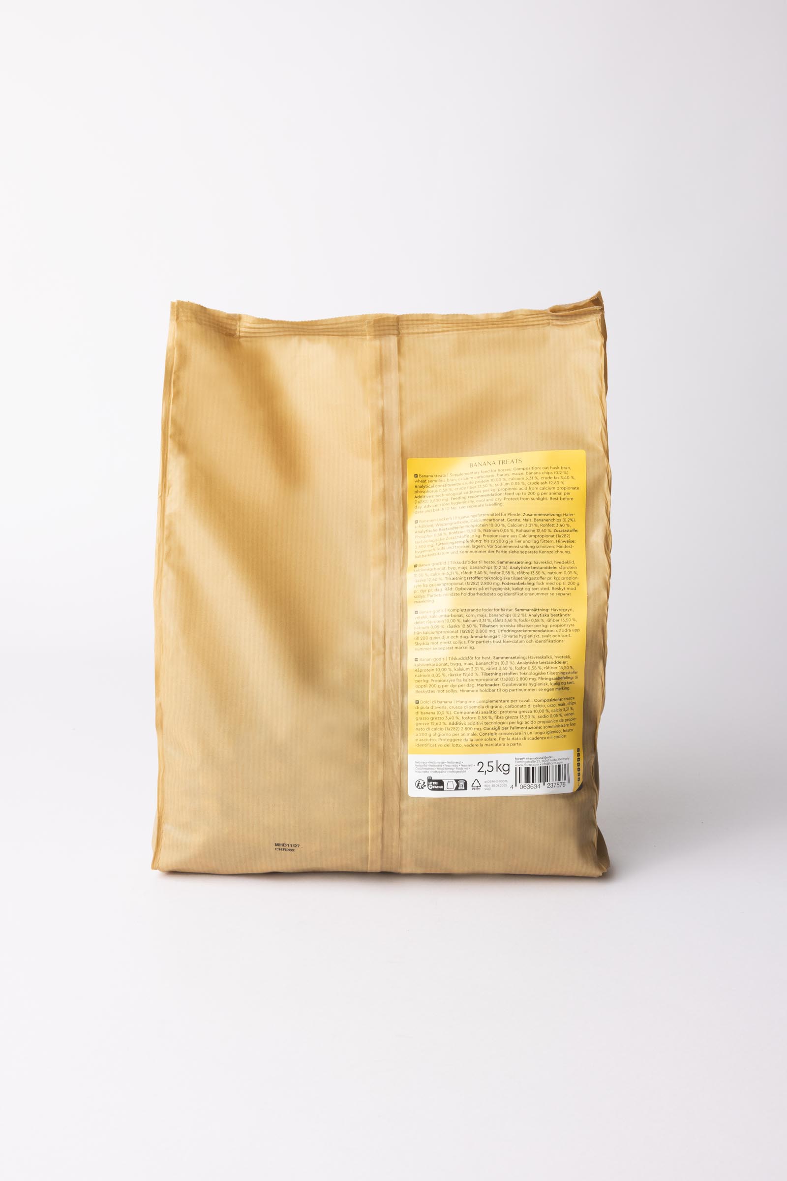 Horze Leckerli Banane, 2,5kg