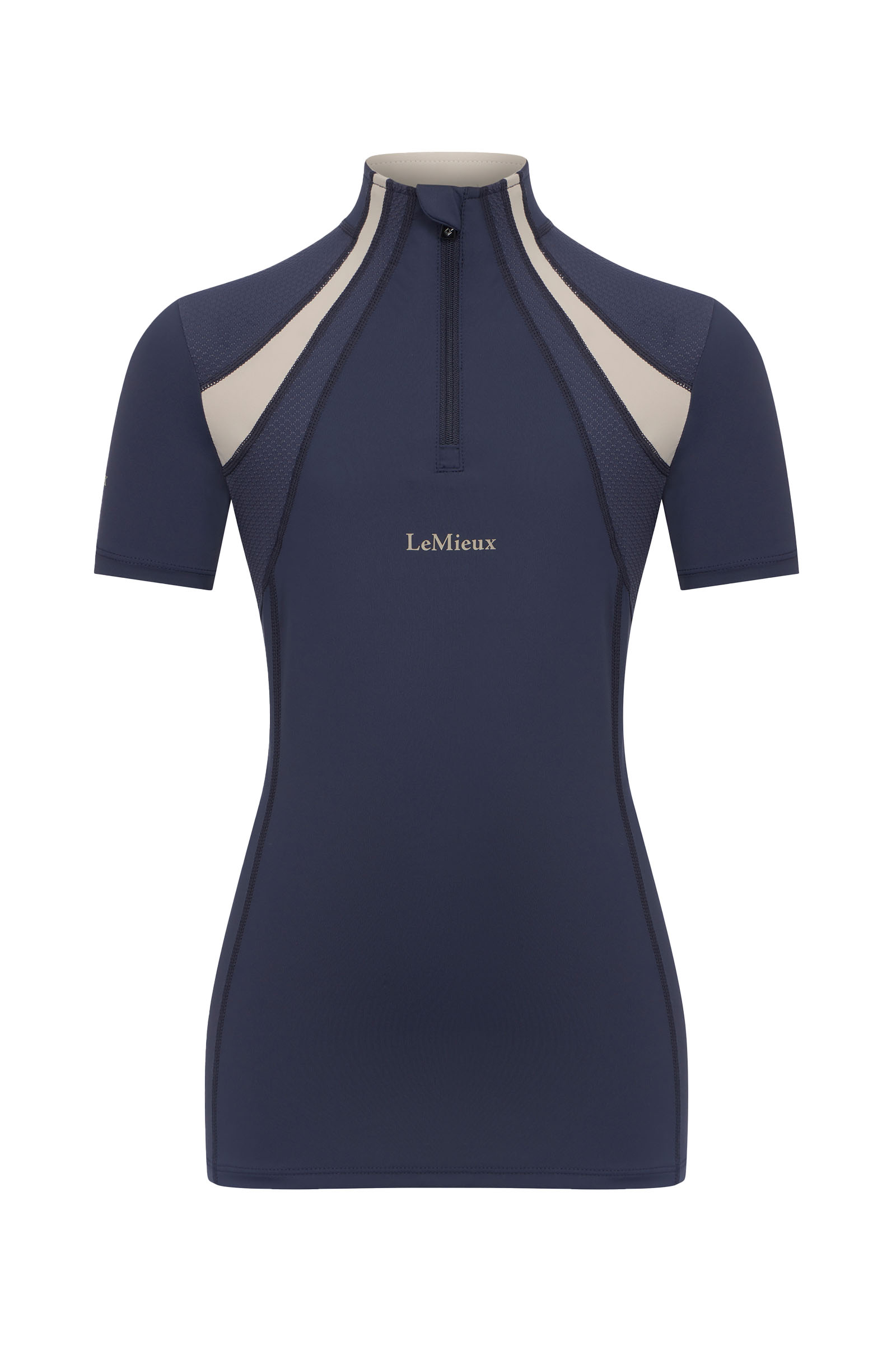 Dusk Blue LeMieux Young Rider Kurzarm Mia Mesh Base Layer