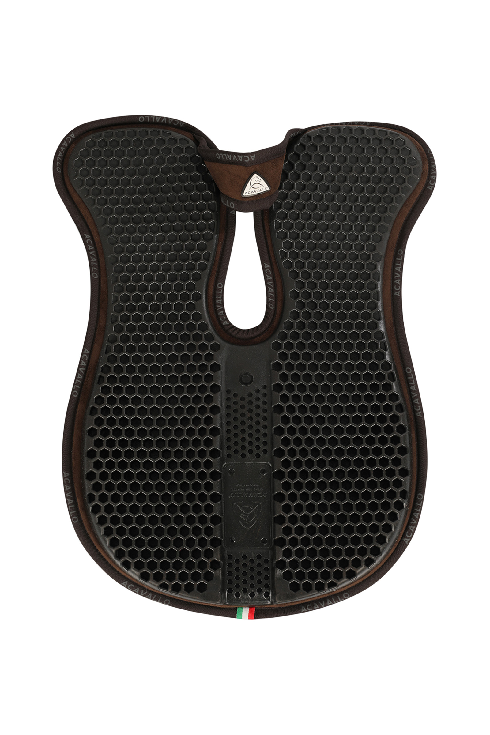 Acavallo Widerristfreies Hexagonales Gel Pad mit Memory Foam und Hintererh&ouml;hung  