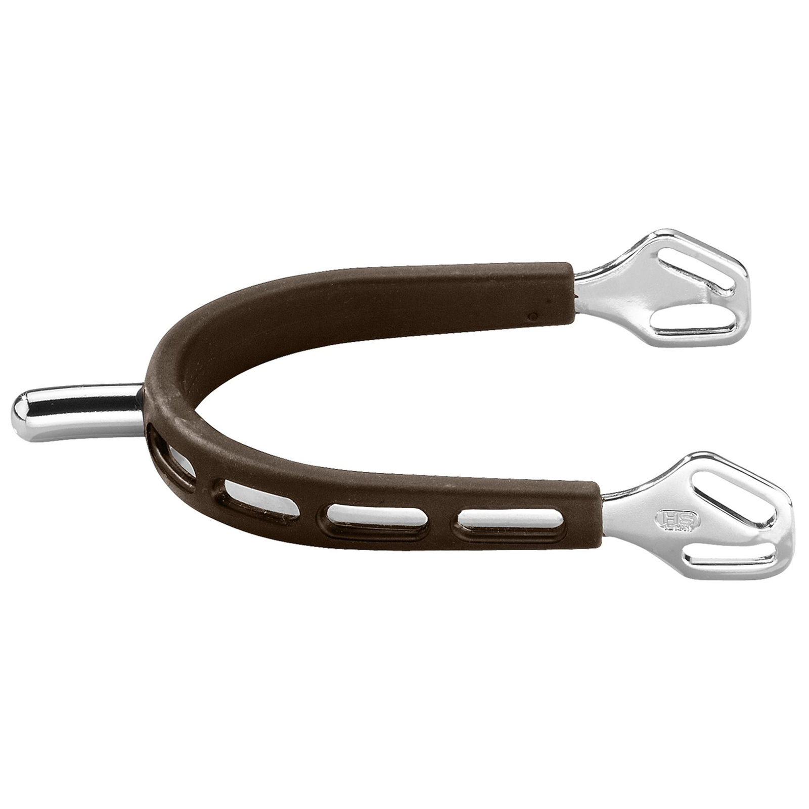 Sprenger Fit Brown Grip Sporen, SS rund halsende