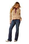 Ariat Berber Snap Damen Pullover mit 1/2-Knopfleiste