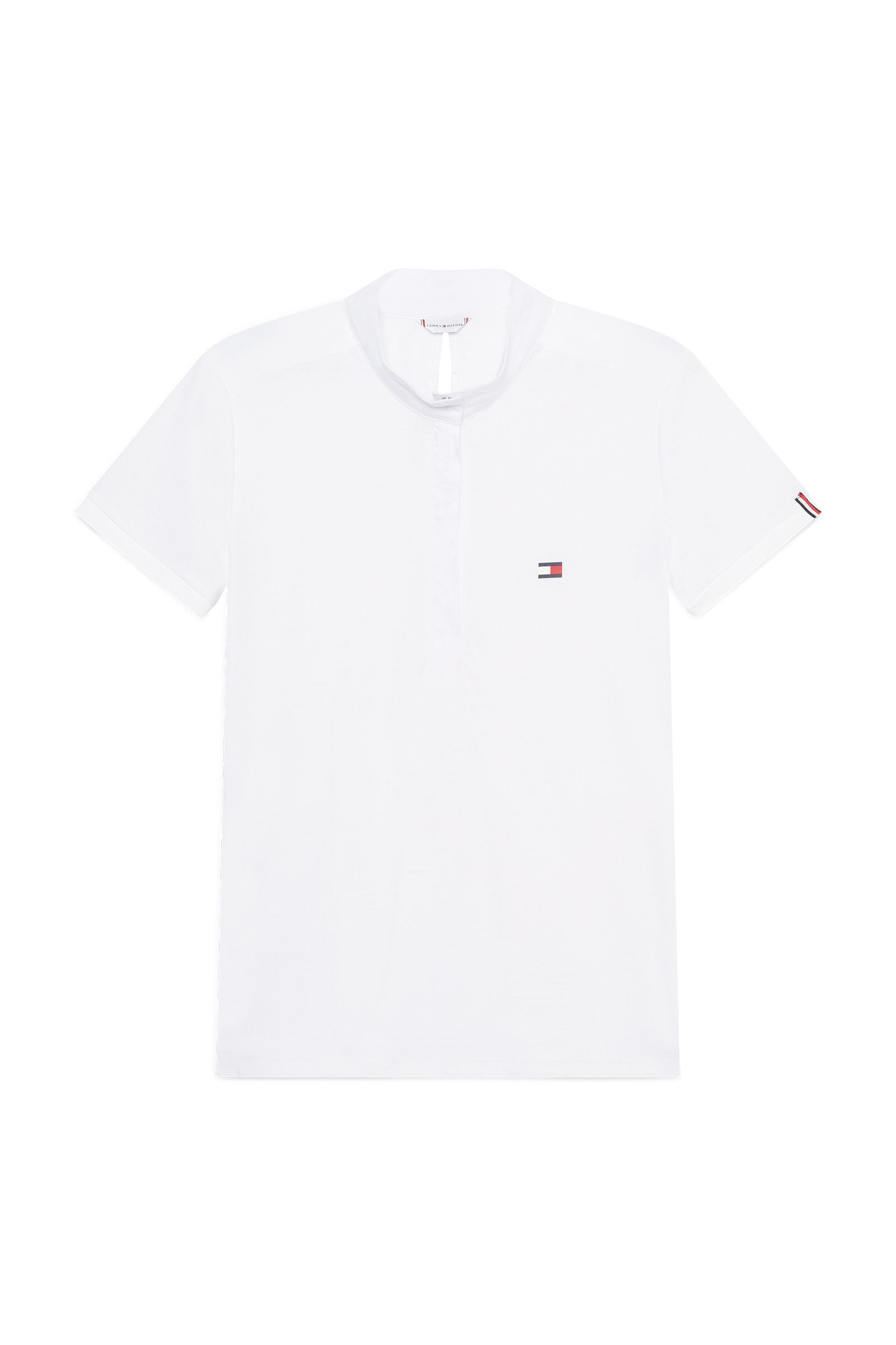 Tommy Hilfiger Equestrian Chelsea K&uuml;hlendes Kurzarm-Poloshirt mit Logo