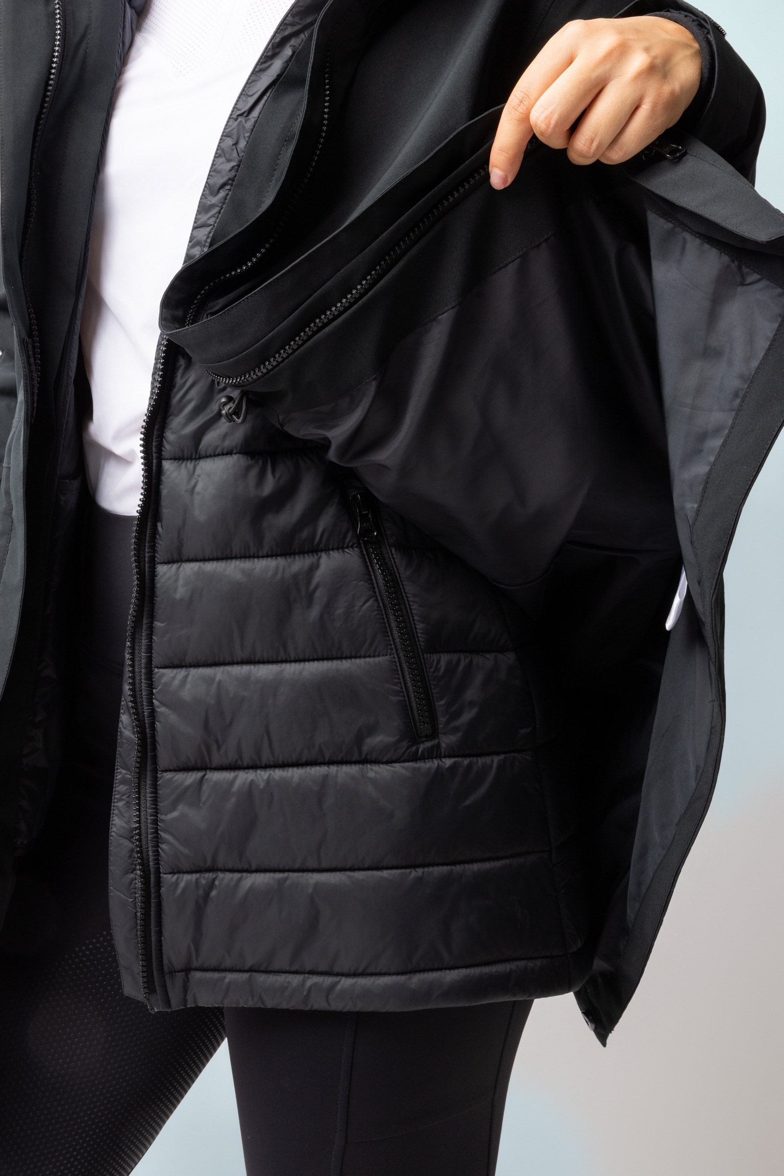 Horze Isabella Damen 3-in-1 Parkajacke