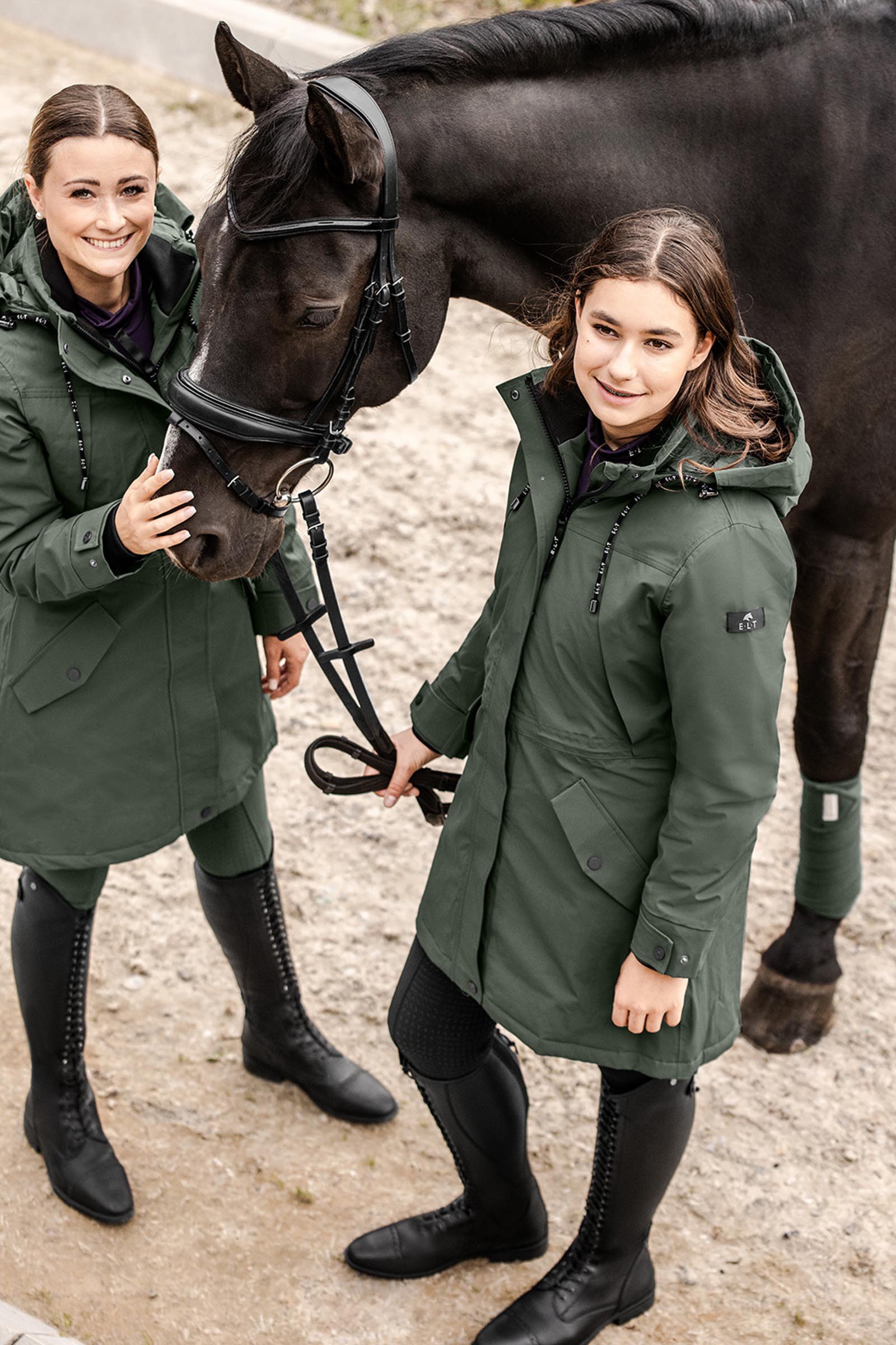 ELT Ontario Damen Winter Reitparka