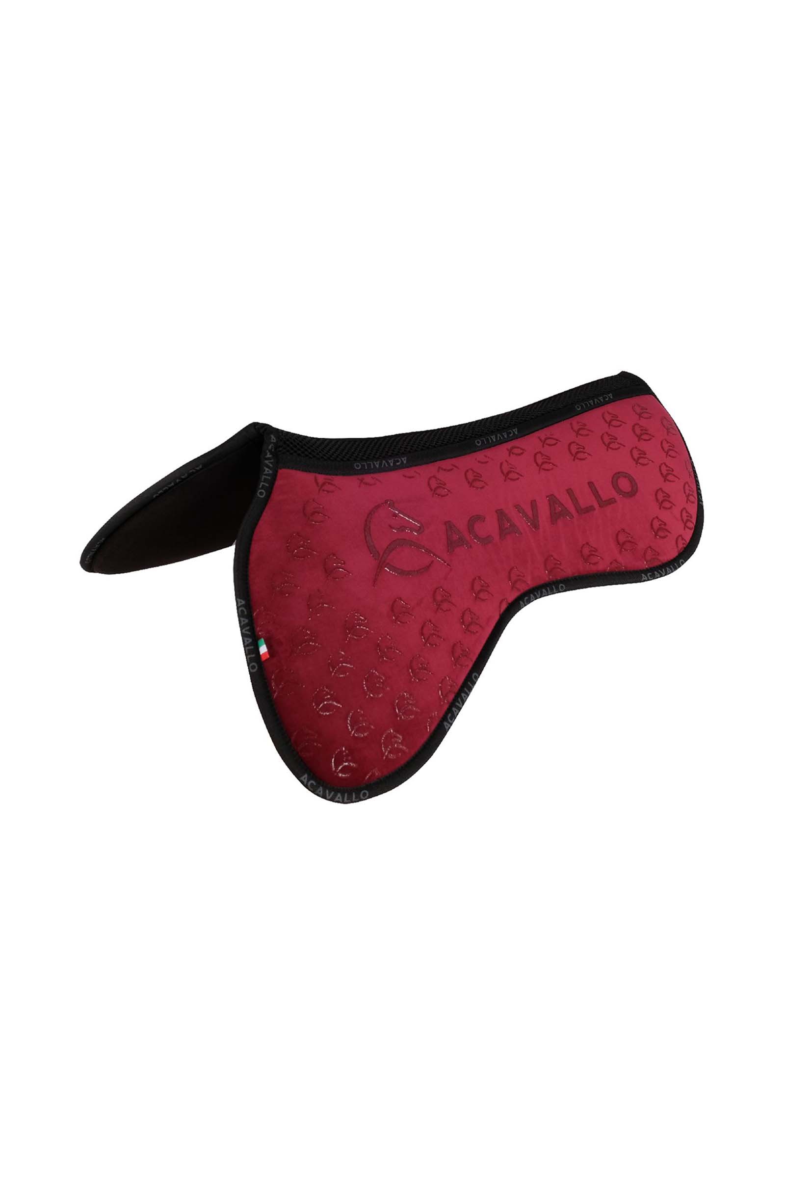 Wine Red Acavallo Wirbels&auml;ulenfreies Close Contact Memory Foam Pad mit Silikon-Grip  