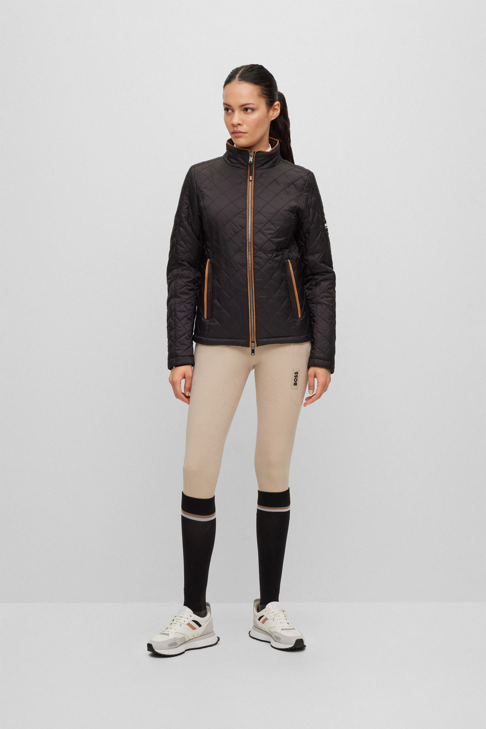 Boss Hailey Damen Vollbesatz-Reithose