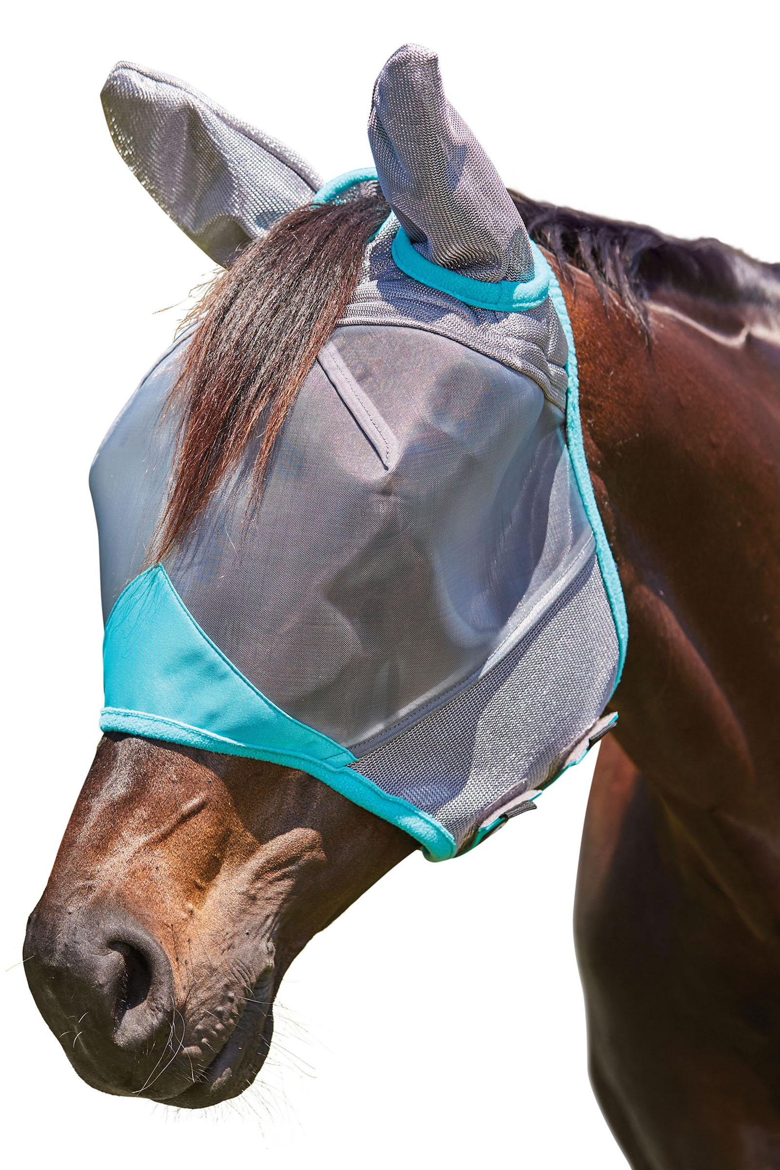 Weatherbeeta Comfitec Deluxe Fine Mesh Fliegenmaske mit Ohren