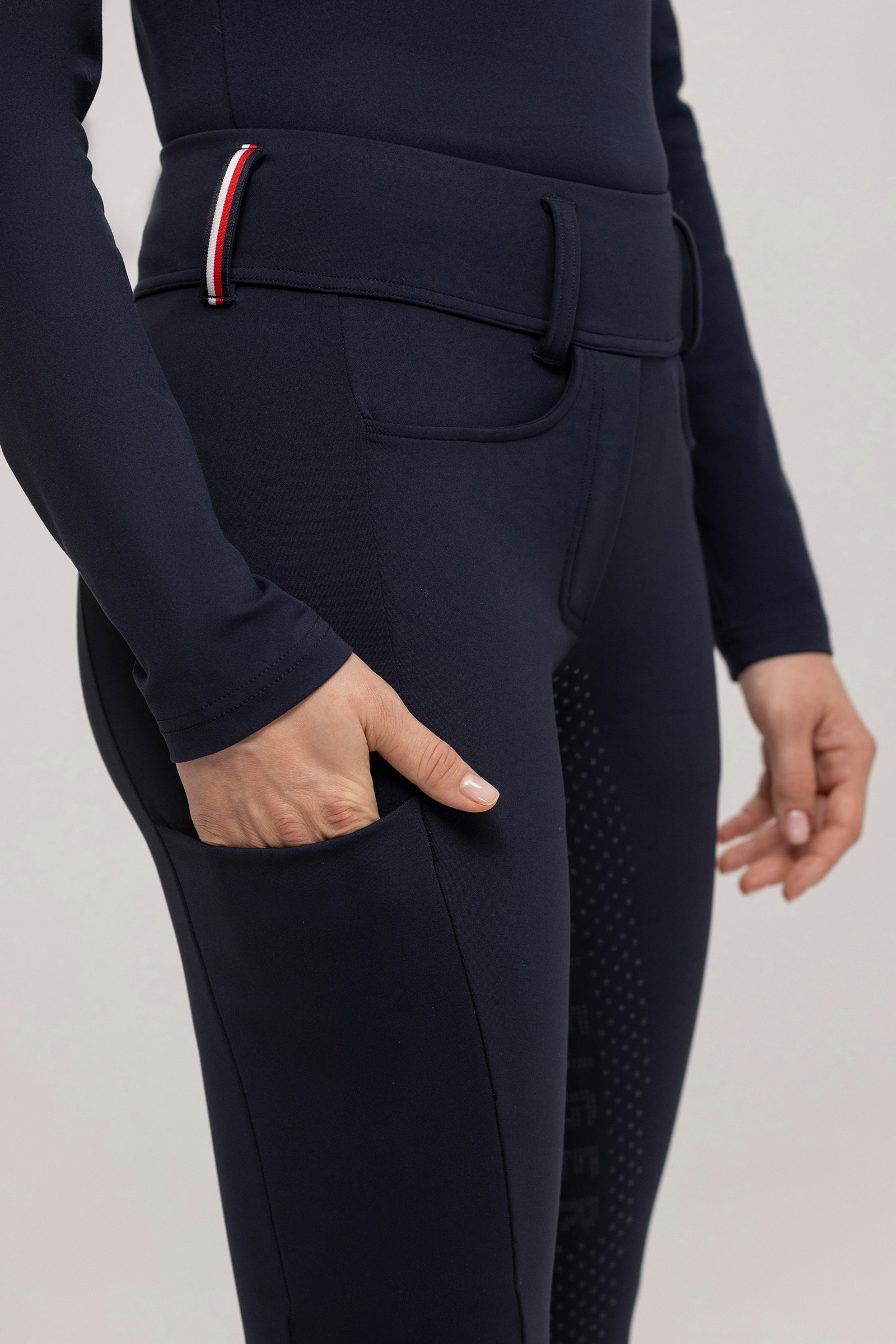 Tommy Hilfiger Equestrian Vermont Damen Vollbesatz Reithose