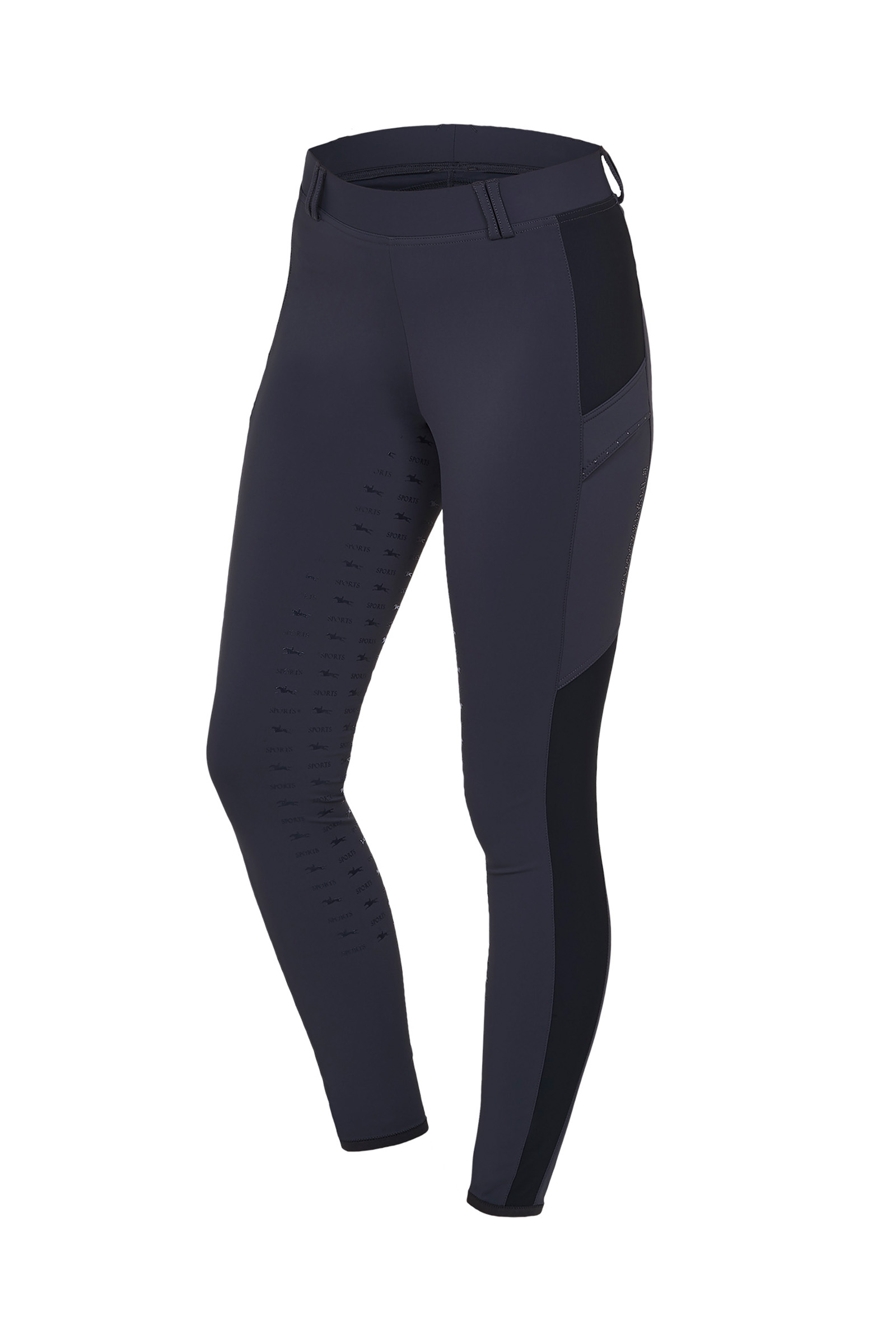 Schockem&ouml;hle Sports Bequeme Vollbesatz-Reitleggings f&uuml;r Damen