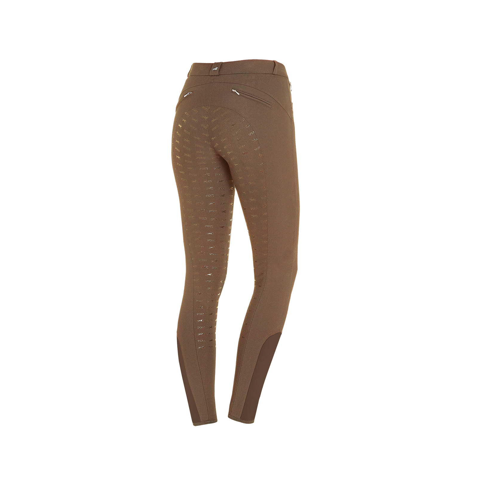 Plaza Taupe light brown Schockemöhle Sports Cindy Damen Reithose mit Vollbesatz