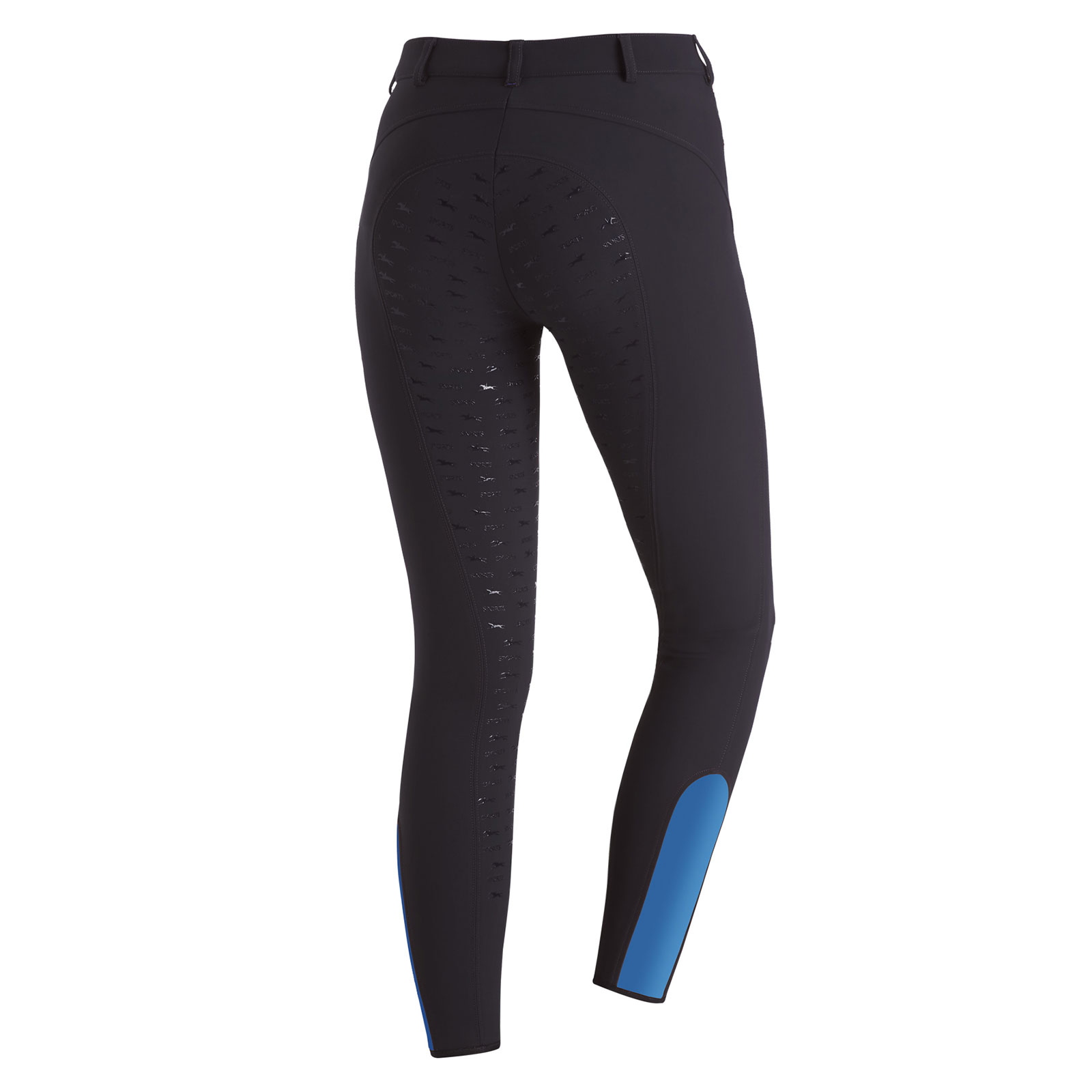 Midnight dark blue Schockem&ouml;hle Sports Electra Vollbesatzreithose f&uuml;r Damen