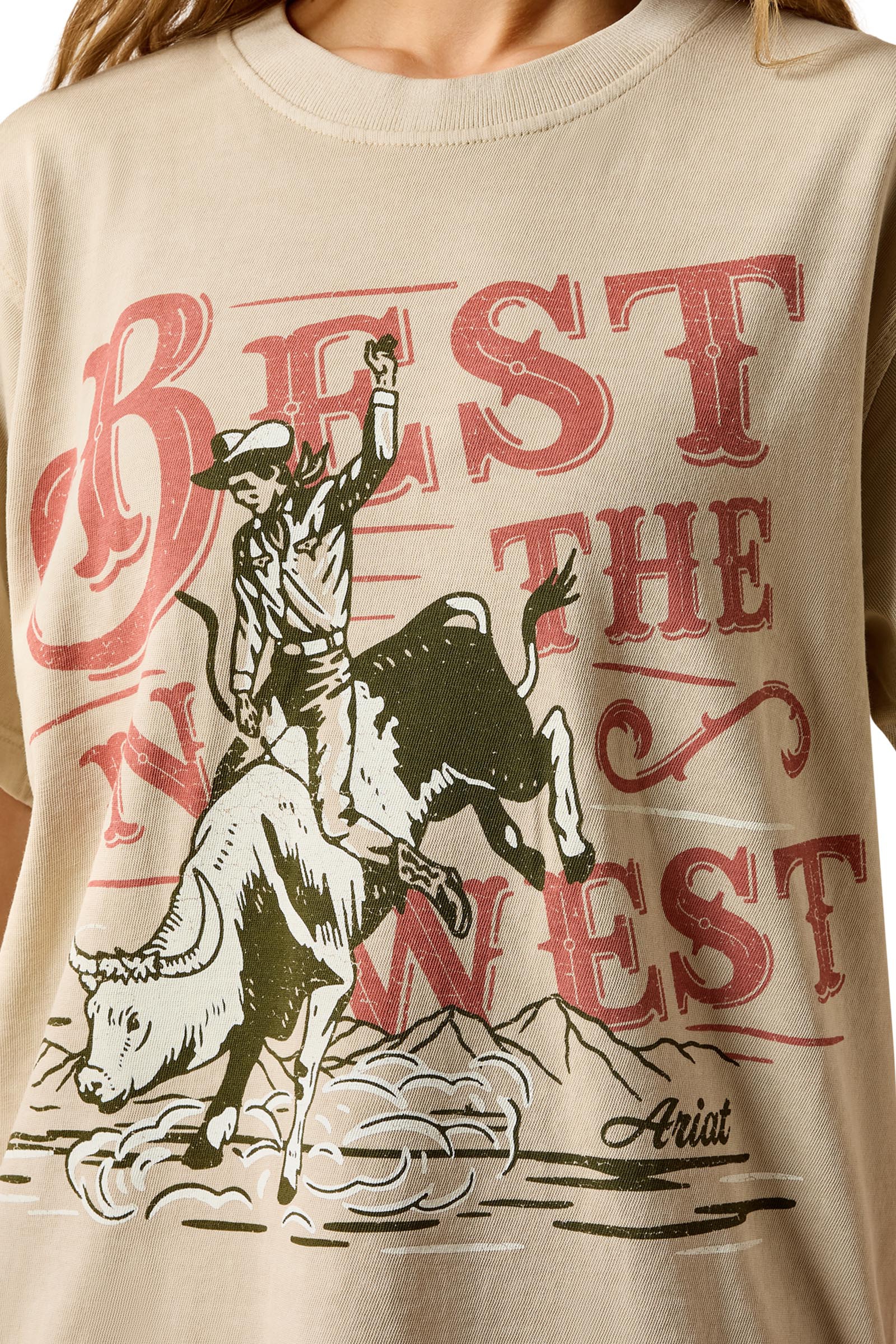 Ariat Damen Ariat Bull Rider Arched T-Shirt