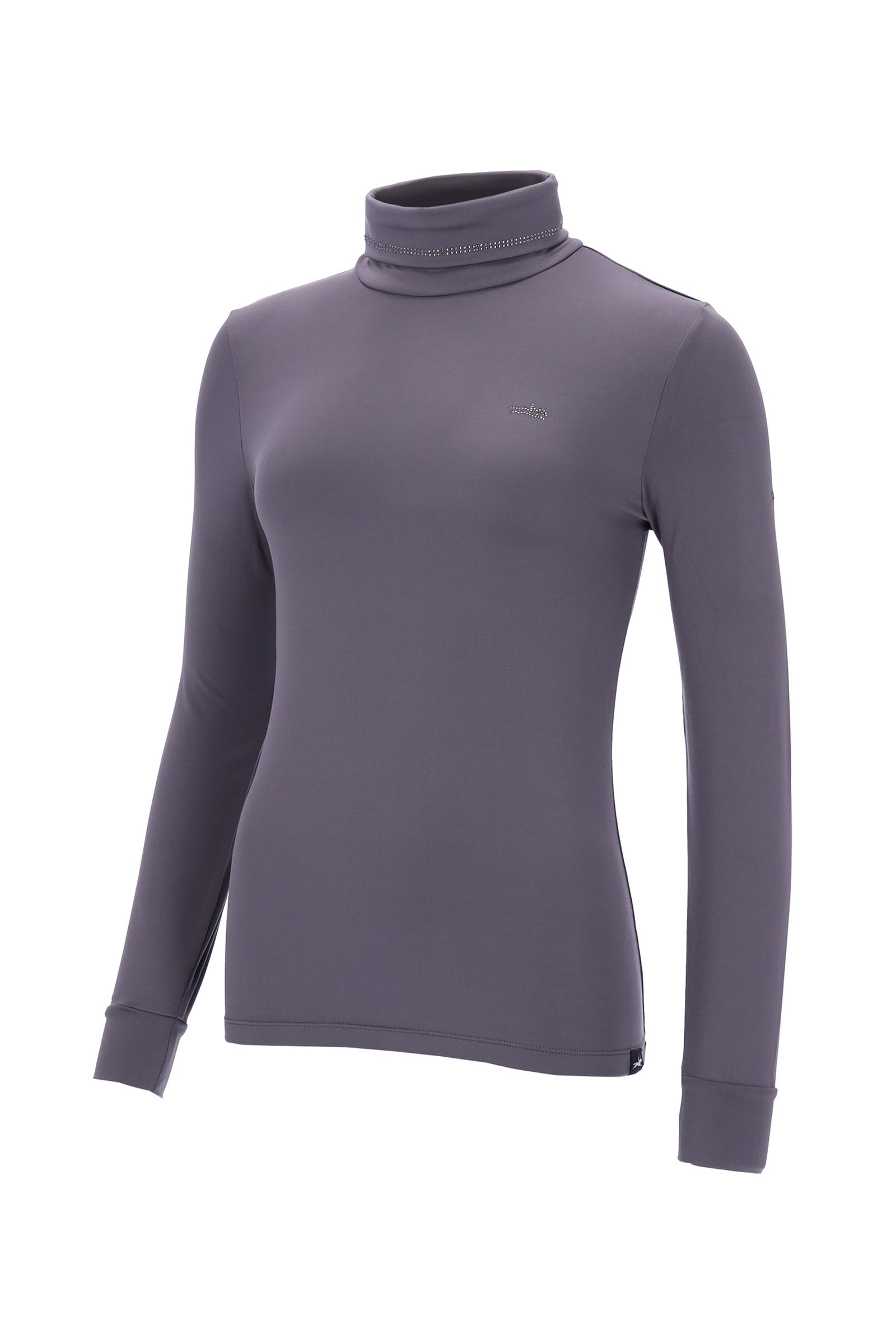 Dusty Chocolate Schockemöhle Sports SPAnne Style Women's Turtleneck Shirt