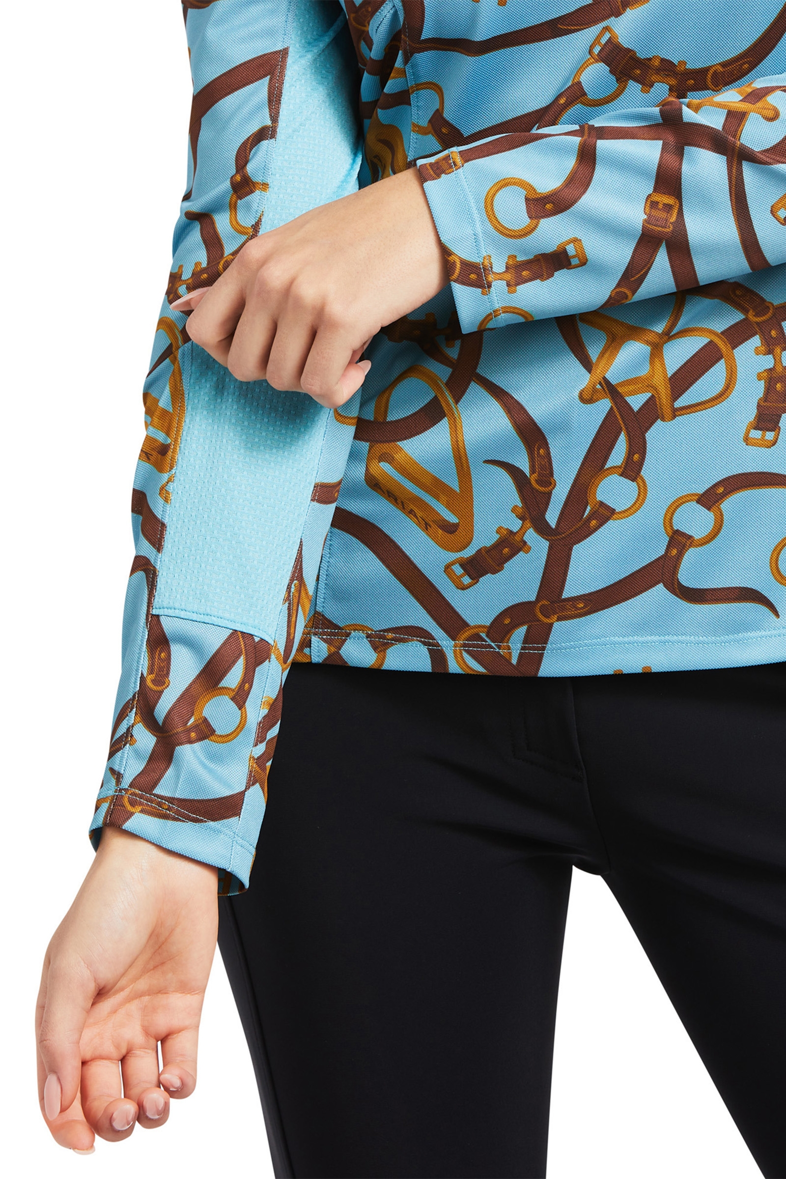 Ariat Sunstopper 2.0 Damen 1/4 Zip Baselayer Shirt