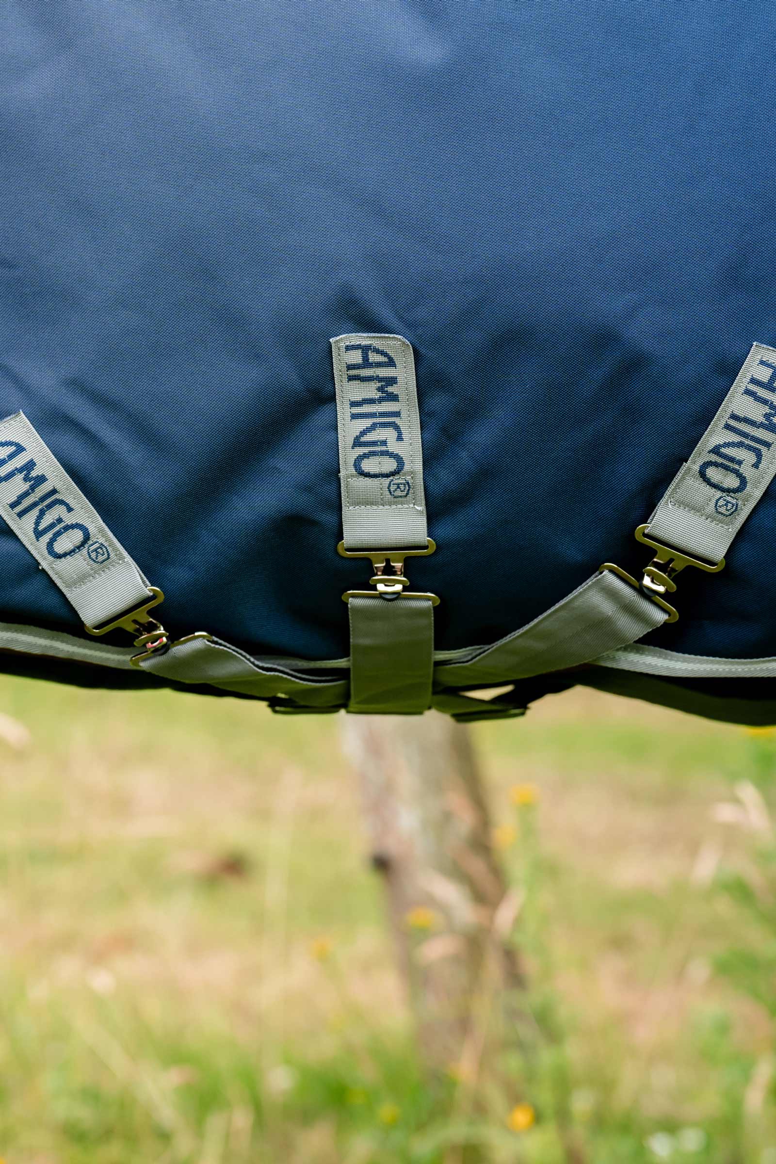 Horseware Amigo Bravo 12 Plus Weidedecke mit abnehmbarem Halsteil, 0g