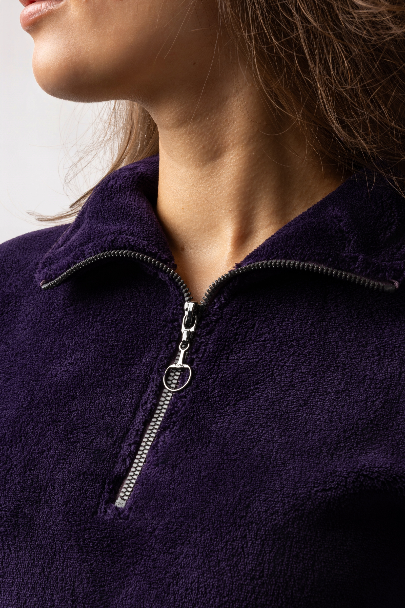 Horze Frieda Damen Anorak Fleece Sweater