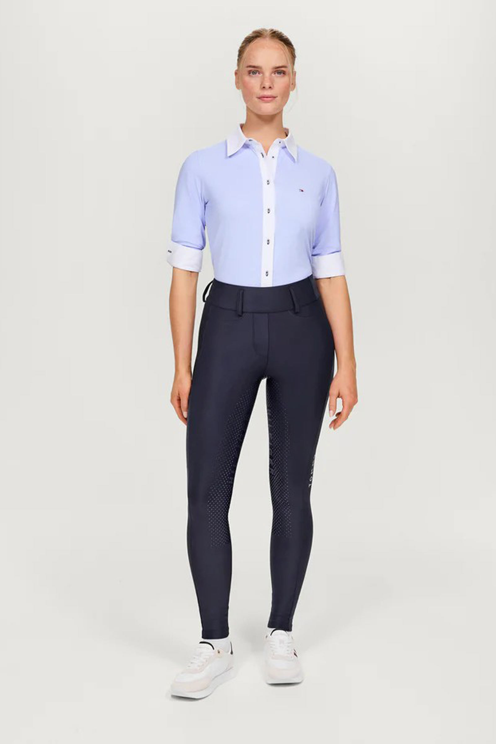 Tommy Hilfiger Equestrian Highland Damen Hybrid-Reithose mit Vollbesatz