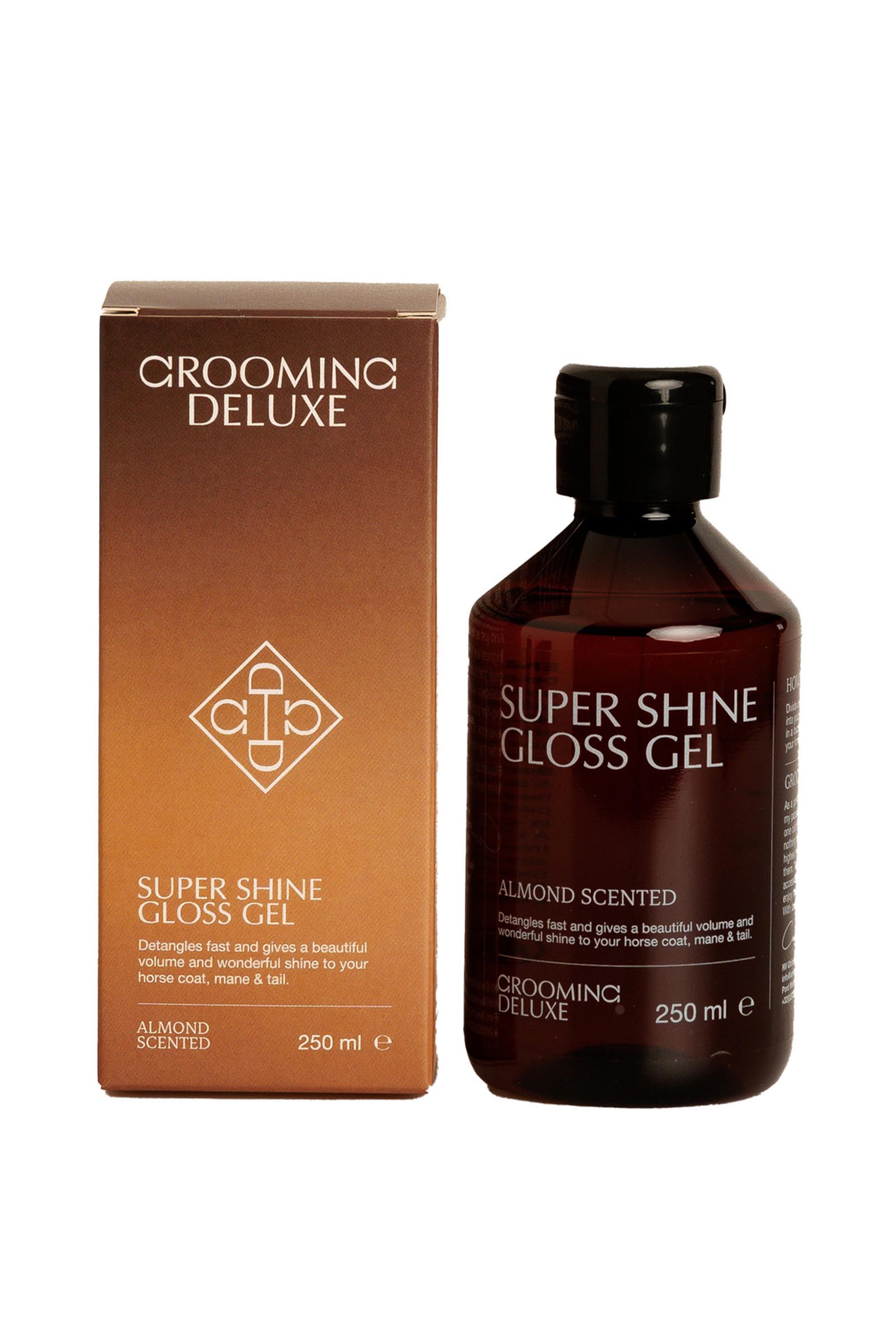 Grooming Deluxe Super Shine Glanzgel Mandel, 250 ml  