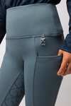 Horze Gillian Kinder Thermo Vollgrip Reitleggings