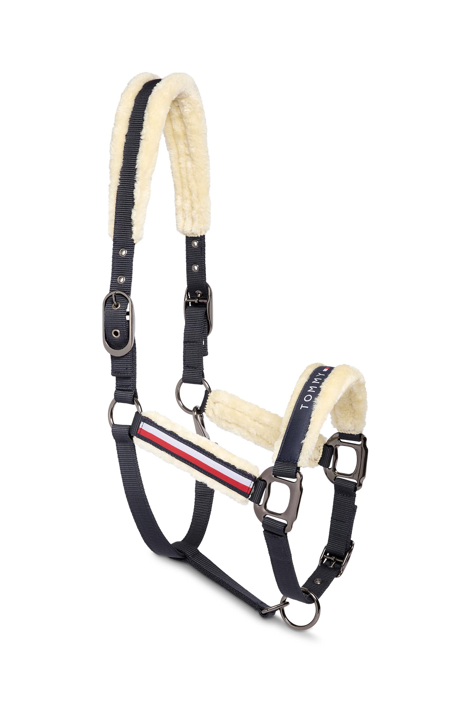 Tommy Hilfiger Equestrian Kennedy Halfter mit Kunstfell